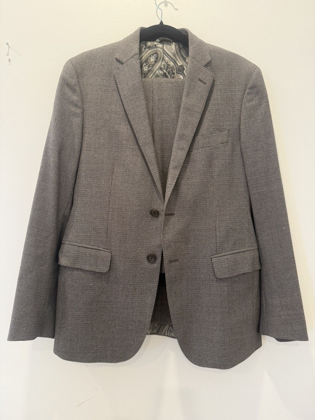 Etro Etro Brown suit with silk lining - size 40US - made in italy Size 40R - 1 Thumbnail