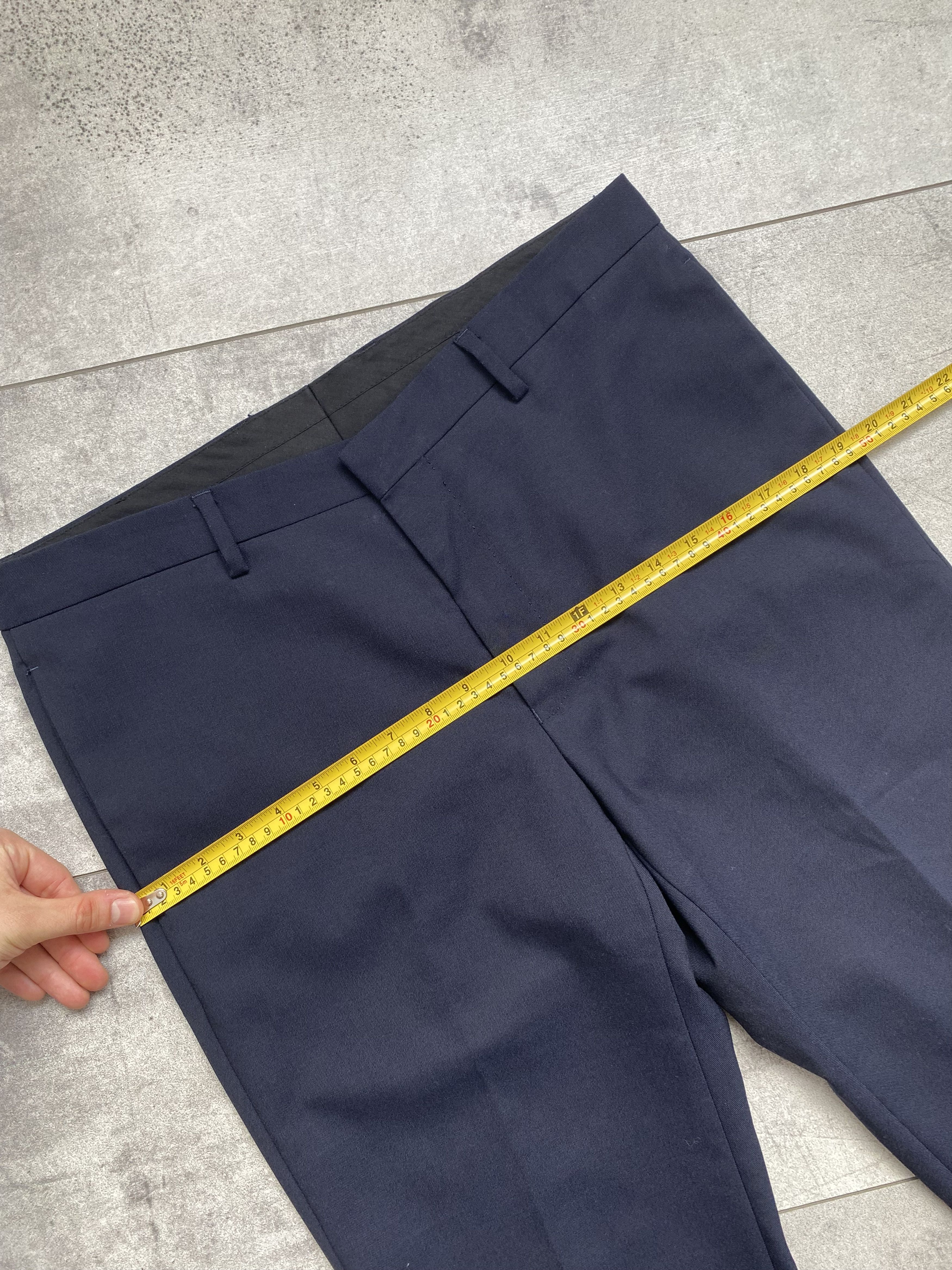 Dior DIOR Uniform Tailored Wool Classic Trousers Size 44S - 10 Thumbnail