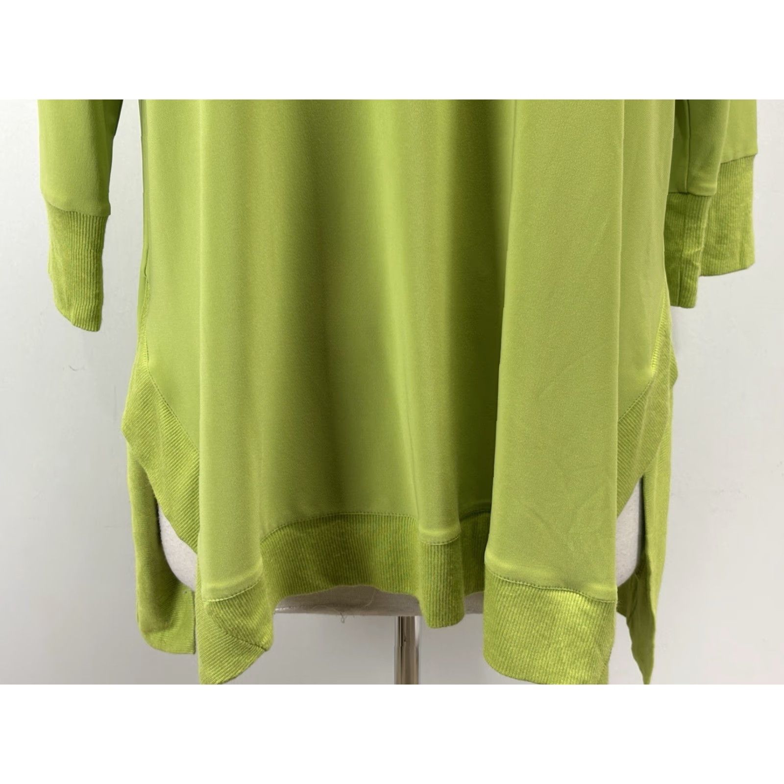 Vintage Sympli Canada Tunic Top Shirt Size 12 Green 3/4 Sleeve V-Neck Pullover Womens Regular Size XL / US 12-14 / IT 48-50 - 6 Thumbnail
