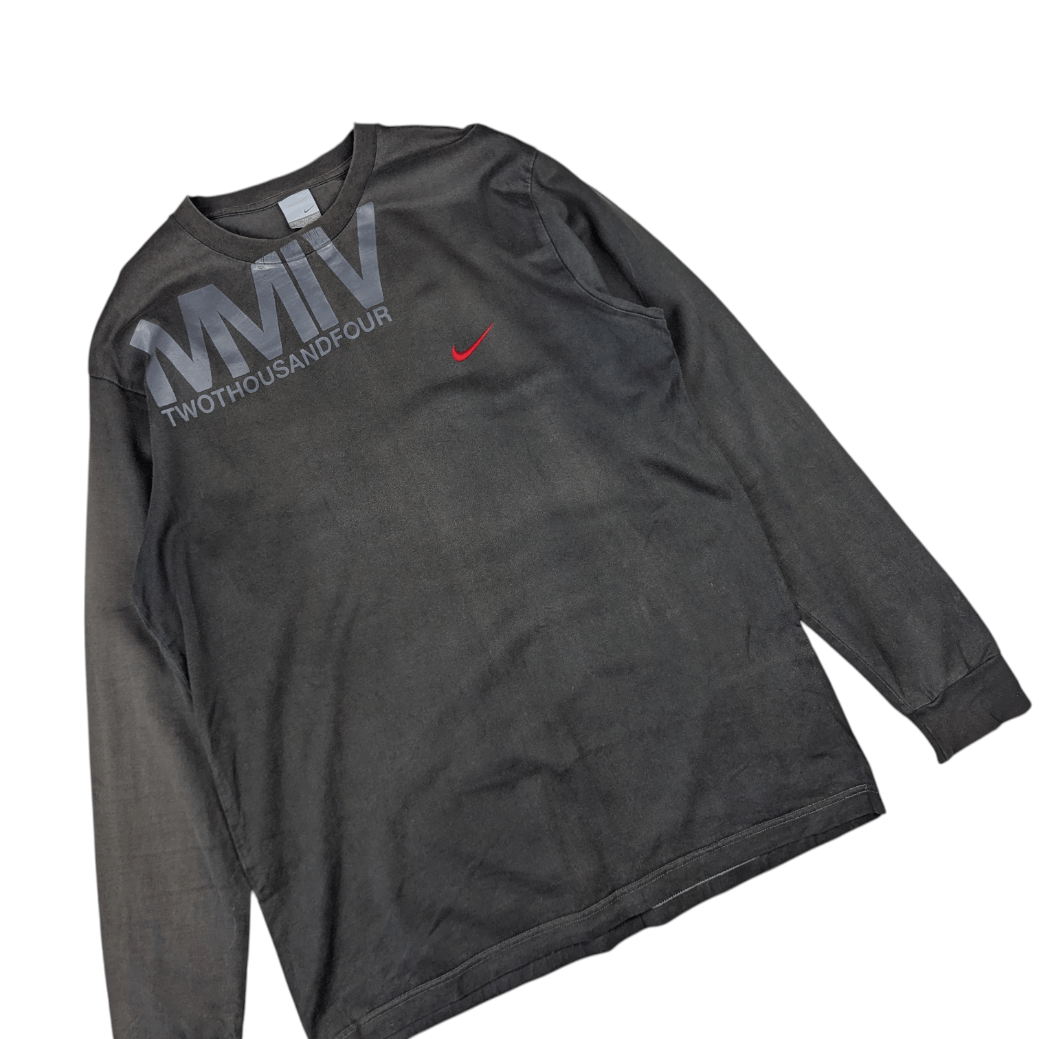 Nike NIKE Swoosh Long Sleeve T- Shirt Size US XXL / EU 58 / 5 - 4 Thumbnail