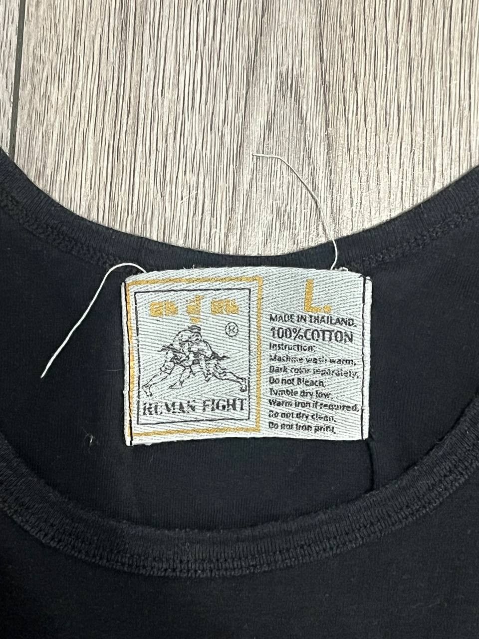Vintage vintage Muay Thai ultimatum fighting human fights sleeveless Size US L / EU 52-54 / 3 - 3 Thumbnail