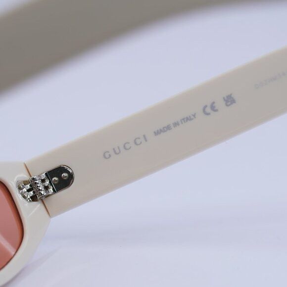 Gucci Gucci GG1634S 007 Sunglasses Ivory With Black Cord Cat Eye Size ONE SIZE - 8 Thumbnail