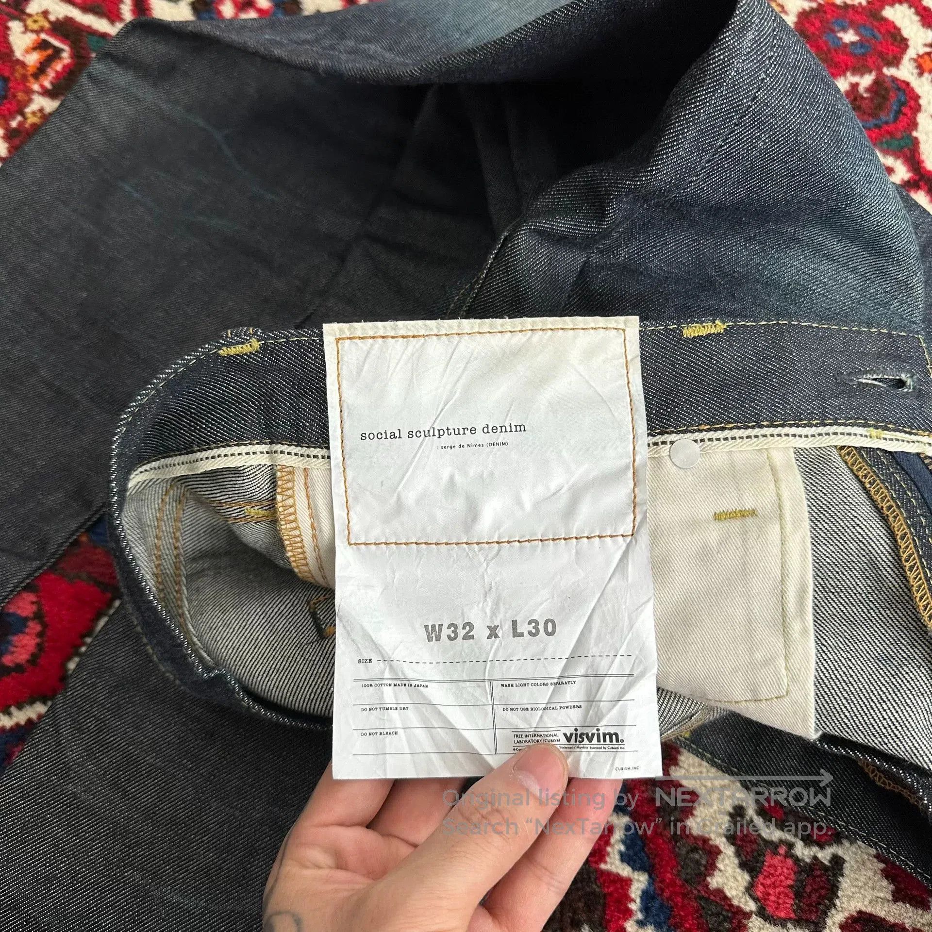 Visvim visvim 15ss 04nw Washed Jeans W32L30. Size US 32 / EU 48 - 7 Thumbnail