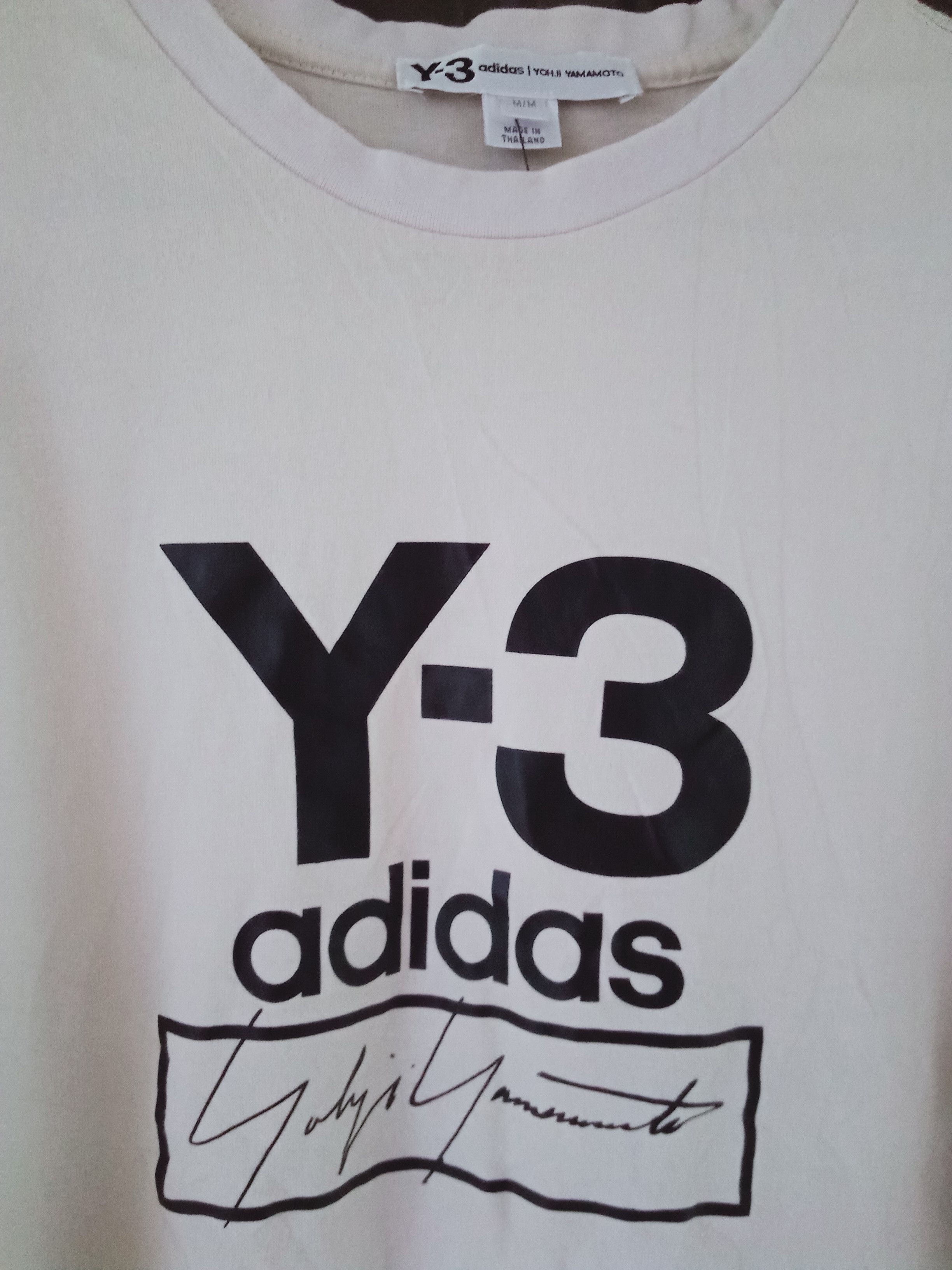 Yohji Yamamoto Yohji Yamamoto Y3 Tee Size US S / EU 44-46 / 1 - 2 Thumbnail