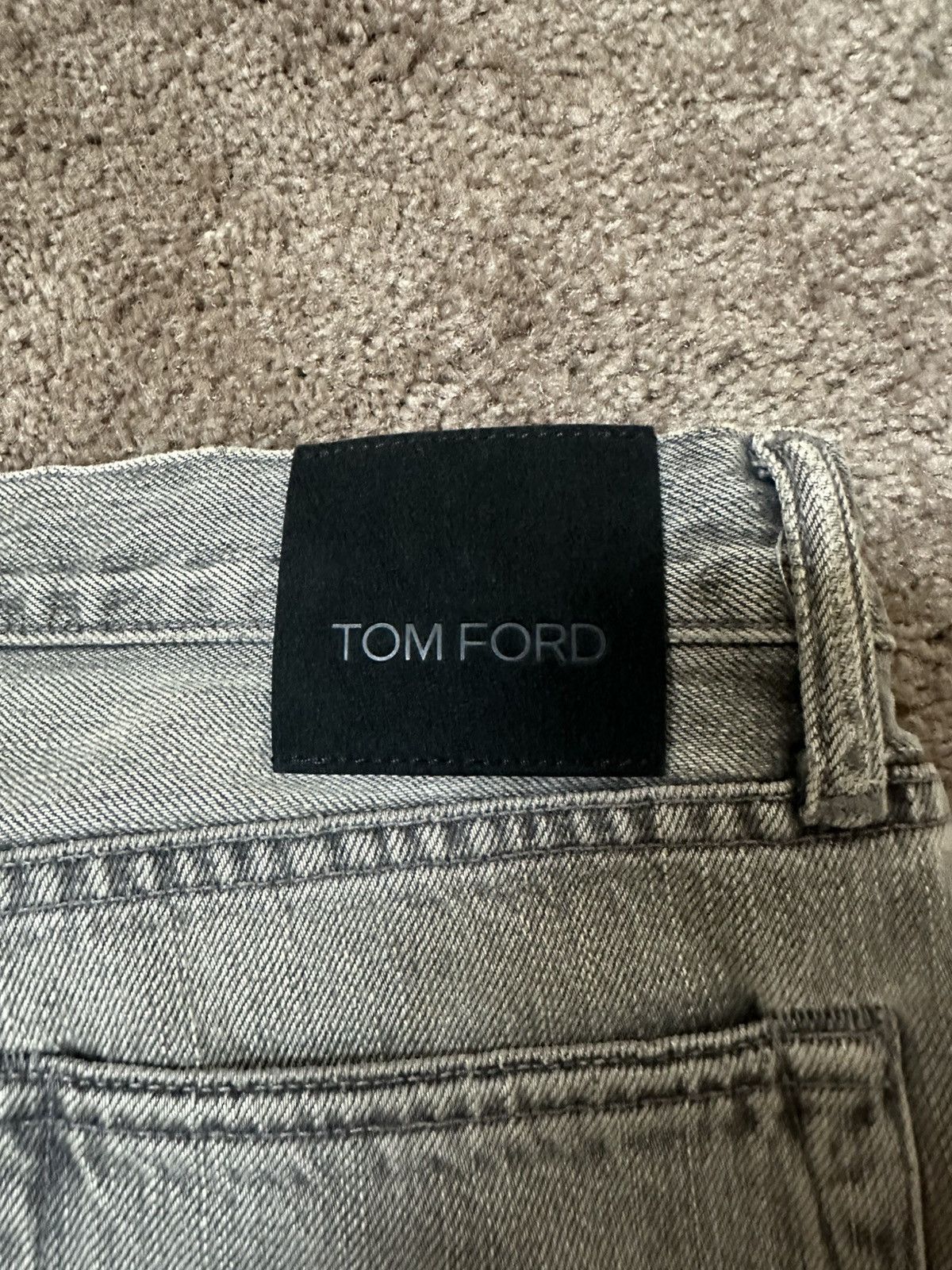 Tom Ford Tom ford grey selvidge denim size 29 Size US 29 - 8 Thumbnail