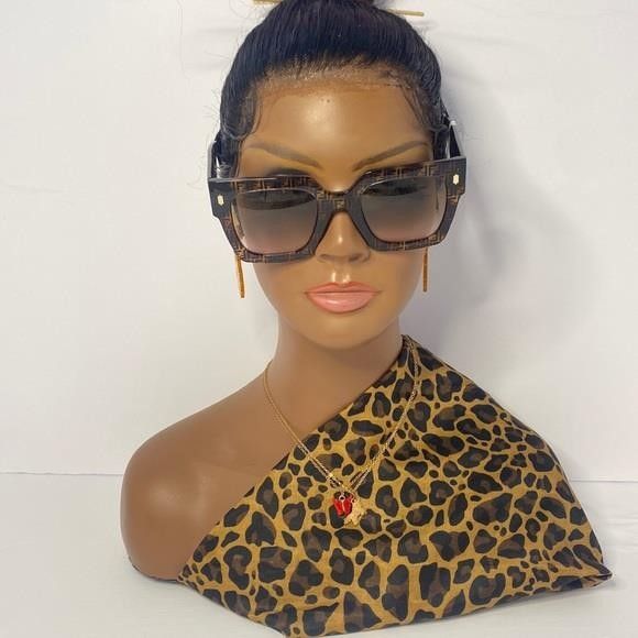 Fendi FENDI Acetate FF Sunglasses FF 0457/G/S Havana Size ONE SIZE - 11 Thumbnail