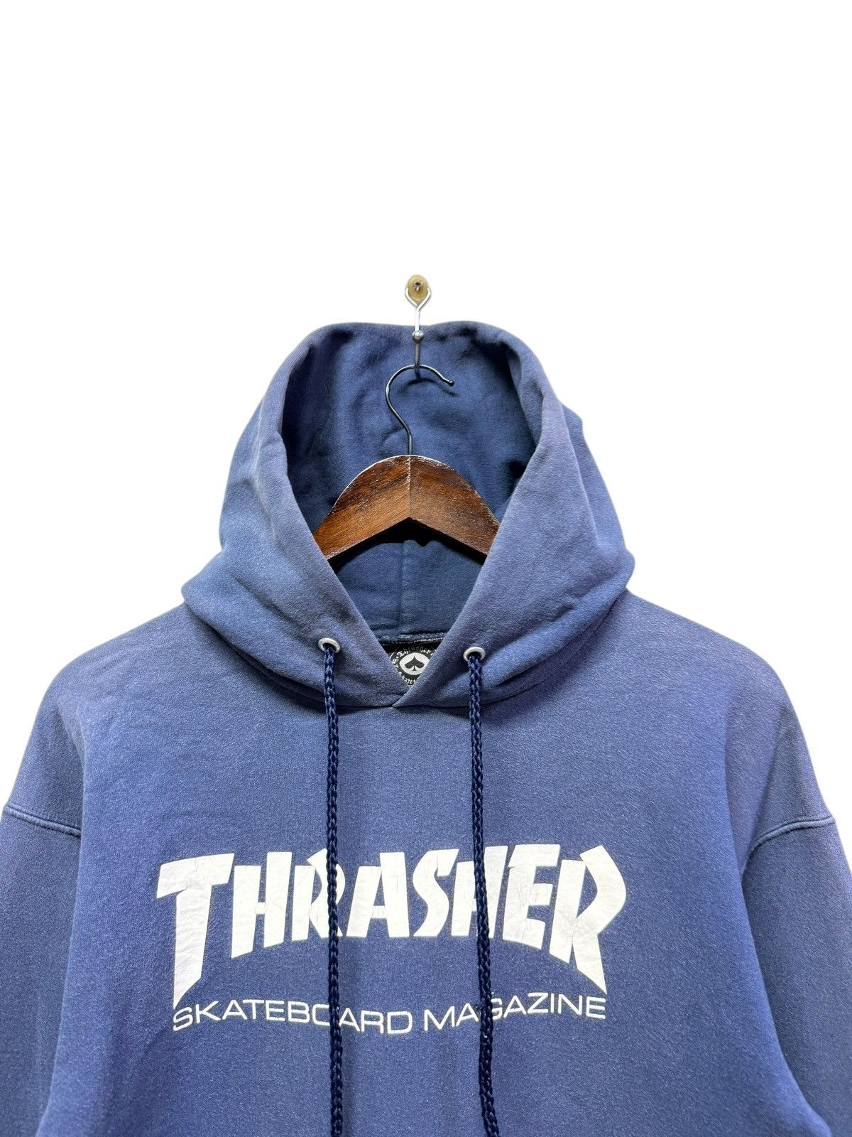 Thrasher Vintage Thrasher Hoodie Sunfaded Size US S / EU 44-46 / 1 - 2 Thumbnail