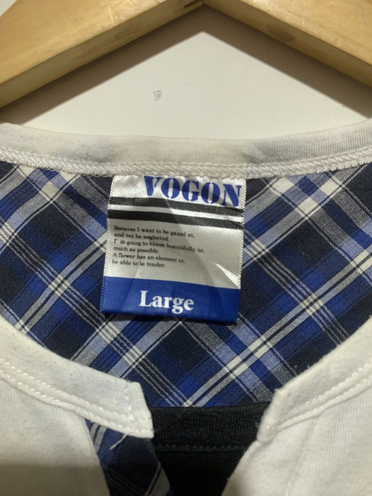 Japanese Brand Japanese Vogon Poem Double Layer Tee Shirt Size US L / EU 52-54 / 3 - 7 Thumbnail