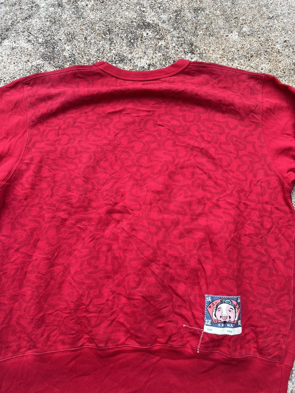 Evisu Evisu Monogram Sweatshirt Size US XXL / EU 58 / 5 - 5 Thumbnail