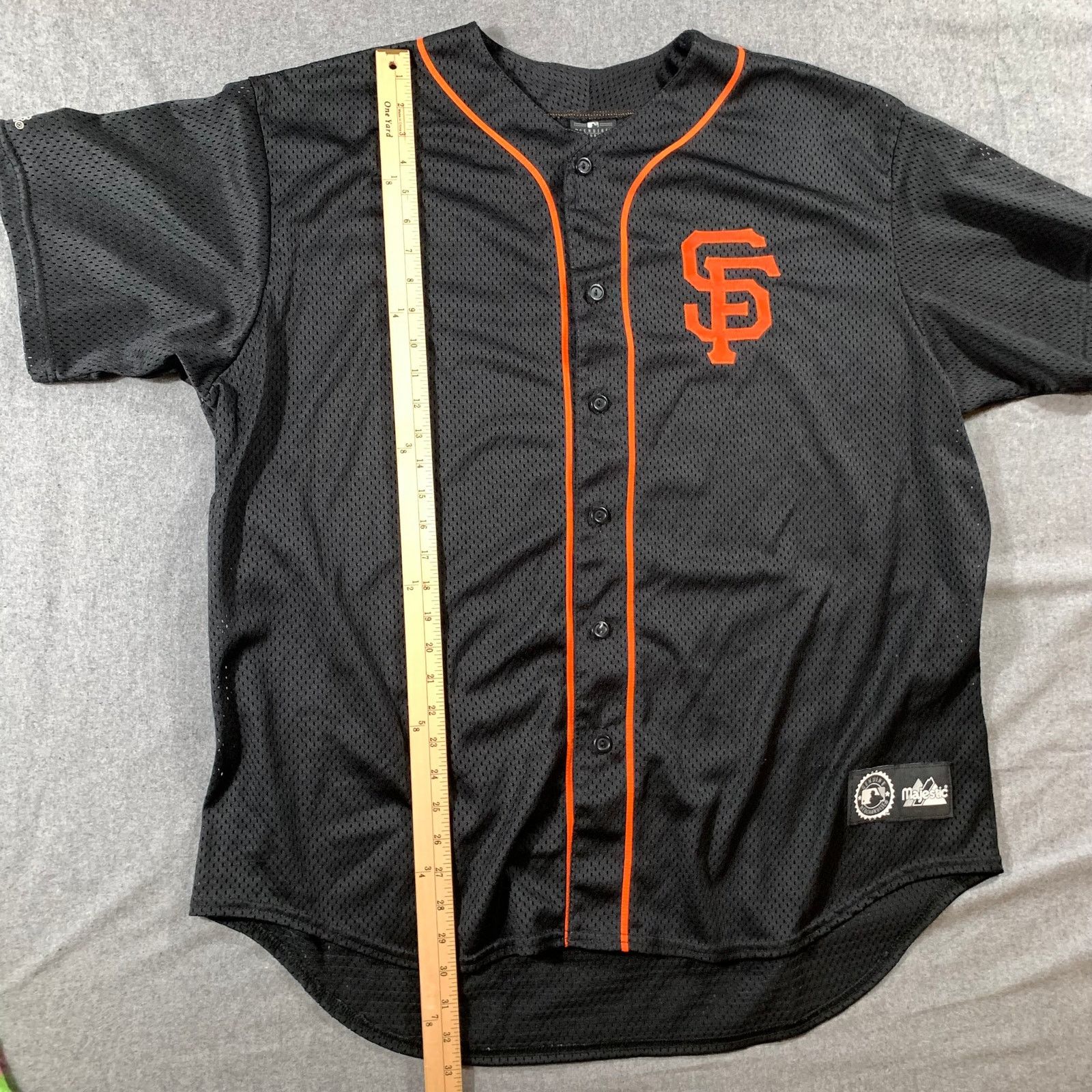 Majestic Majestic San Francisco Jersey Shirt Adult Size 2X Size US XXL / EU 58 / 5 - 5 Thumbnail