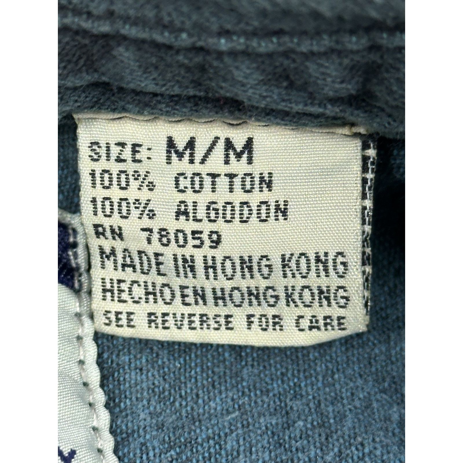 The Unbranded Brand Attrak Shirt Mens Medium Denim Long Sleeve Button Up Pocket Size US M / EU 48-50 / 2 - 10 Thumbnail