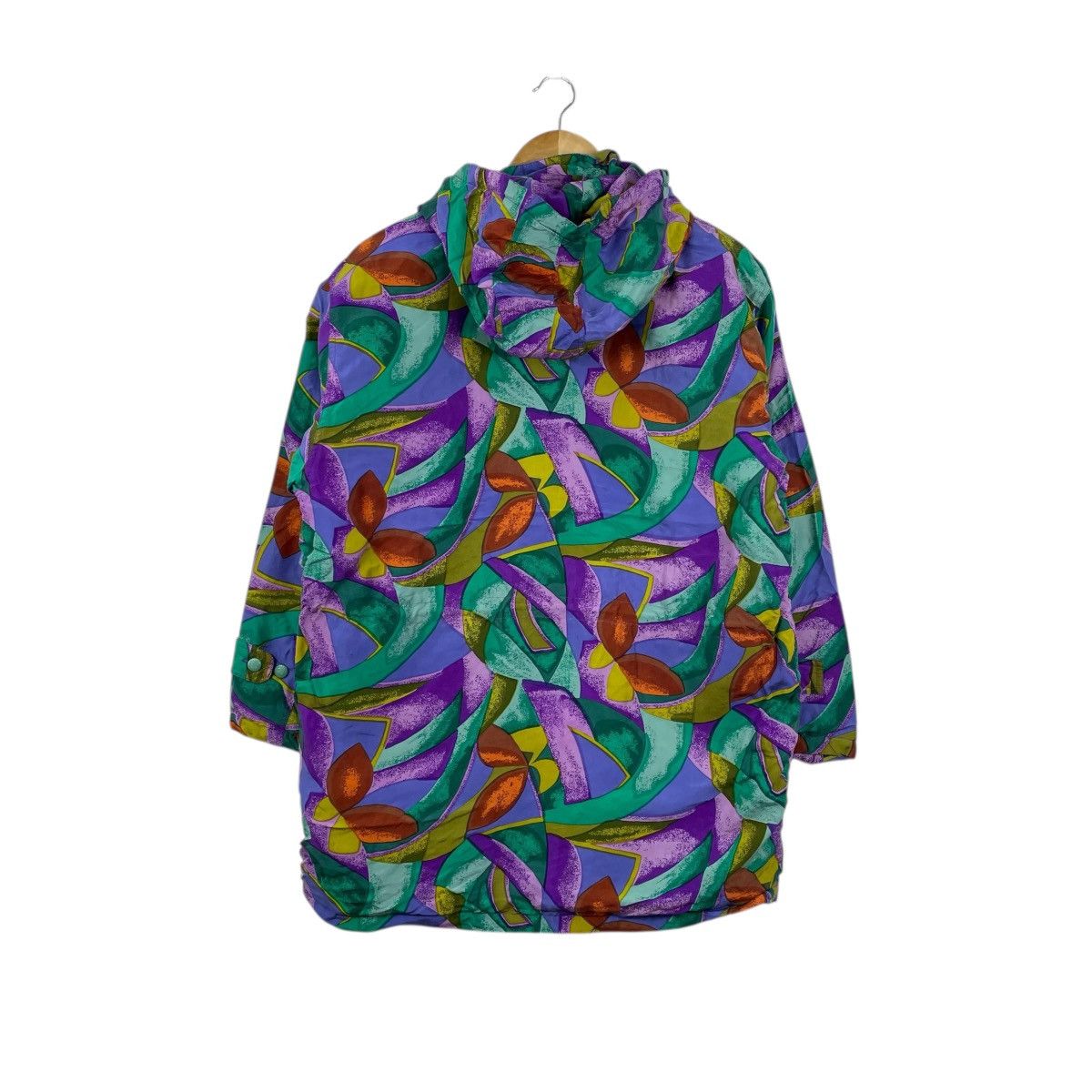 Vintage Vintage 90s All Over Print Floral Patterned Parka Long Coat Size US XL / EU 56 / 4 - 8 Thumbnail