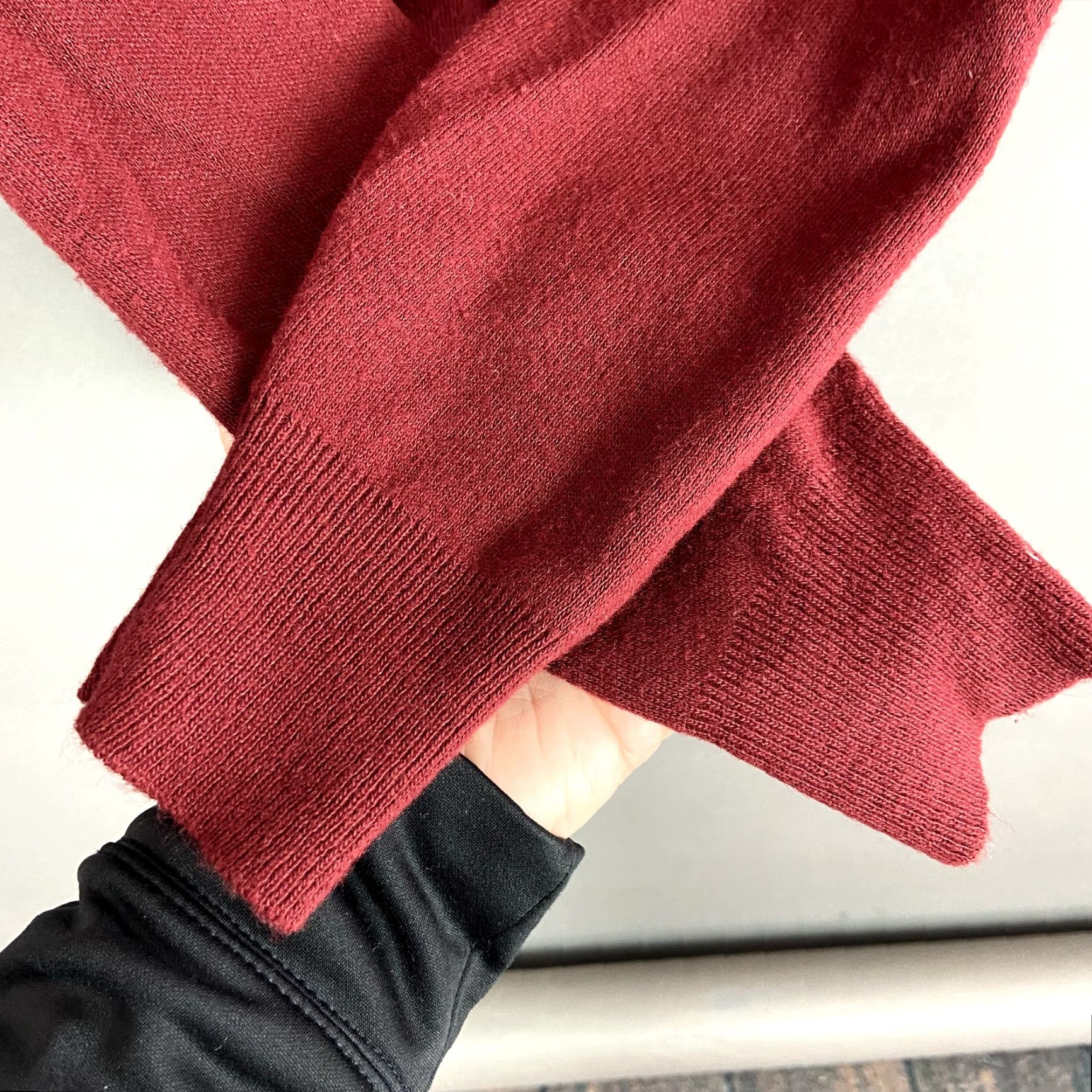 Vintage VINTAGE Pine State Red V-Neck Sweater Kurt Cobain Mens Large USA Size US L / EU 52-54 / 3 - 6 Thumbnail