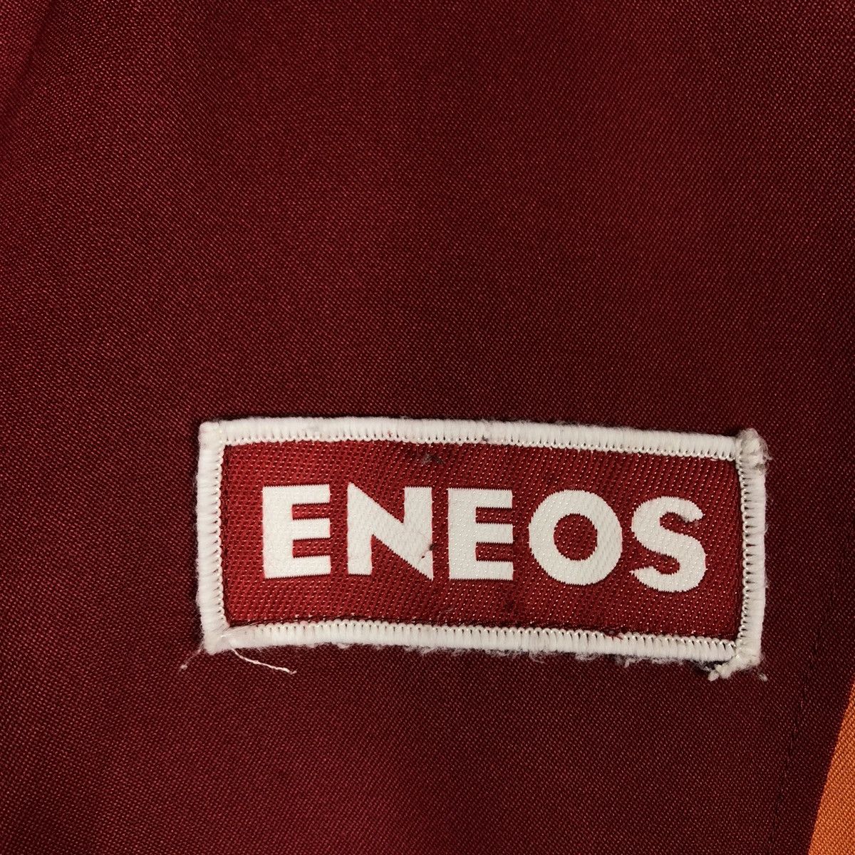 Japanese Brand 📌VINTAGE RACING WORKER JACKET ENEOS BIG LOGO SPELL OUT Size US M / EU 48-50 / 2 - 19 Thumbnail
