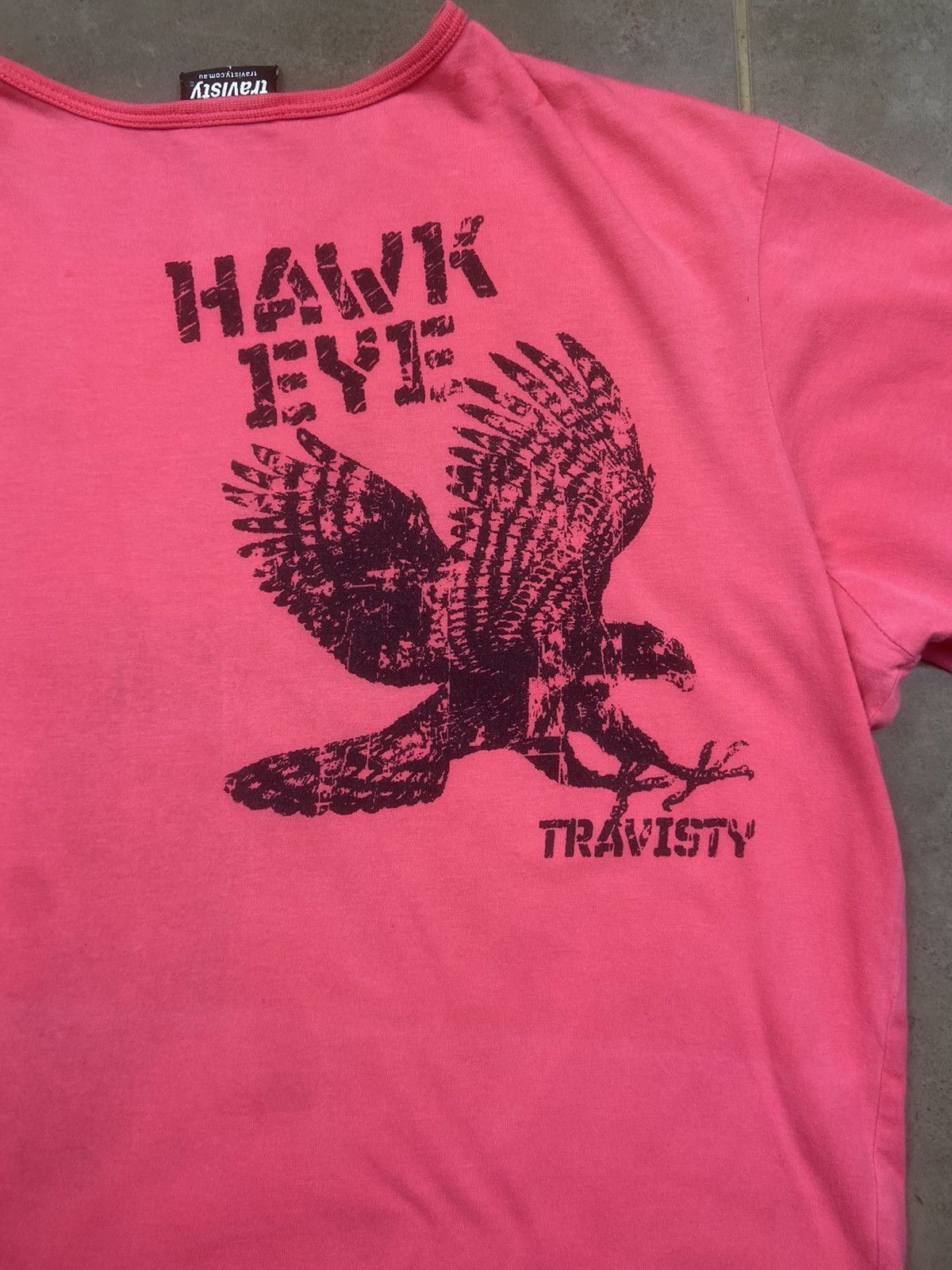 Man Made In Australia Travisty. Short sleeve shirt. Hawkeye Jet fighter Size US L / EU 52-54 / 3 - 7 Thumbnail