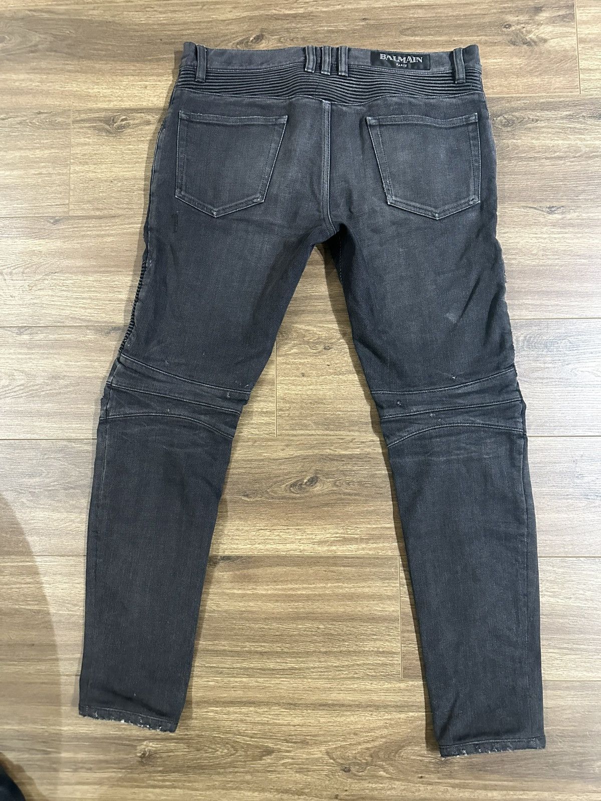 Balmain Balmain Classic Biker Jeans Skinny fit Size US 31 - 5 Thumbnail