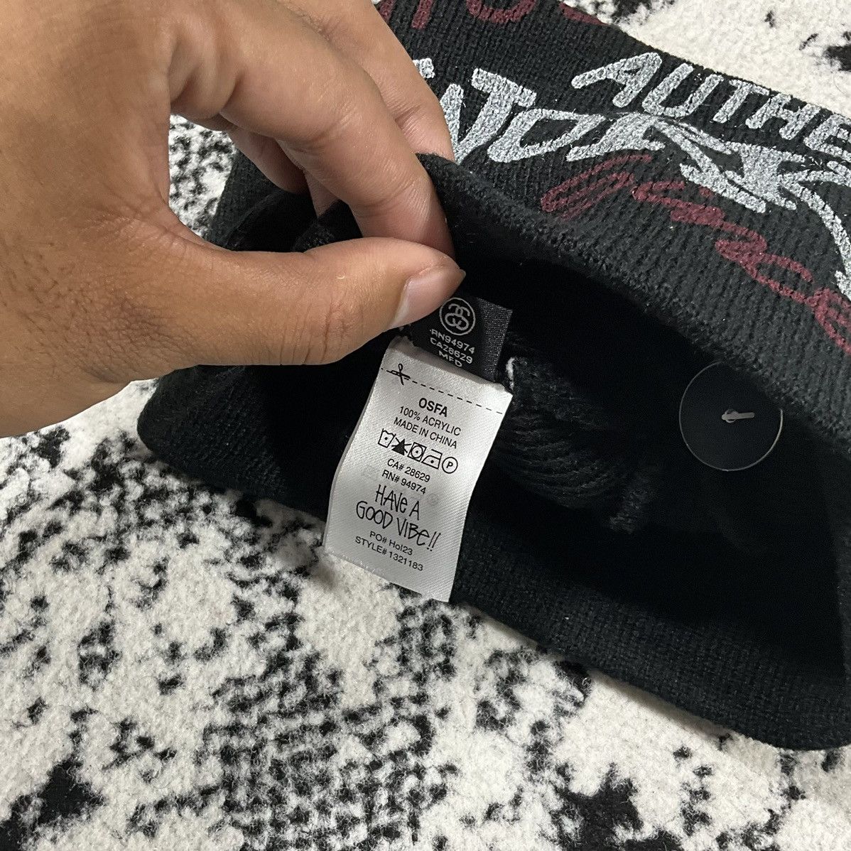 Stussy stussy skullcap beanie Size ONE SIZE - 4 Thumbnail