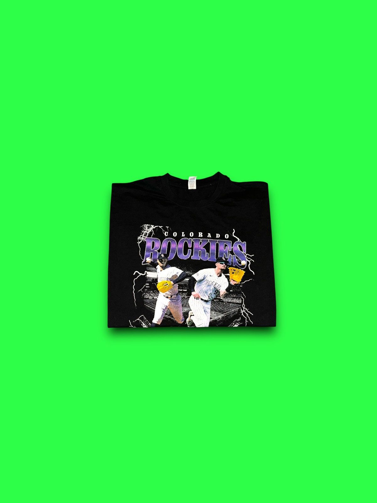 MLB Colorado Rockies Ezequiel Tovar Brenton Doyle SGA MLB tee Size US XL / EU 56 / 4 - 1 Thumbnail
