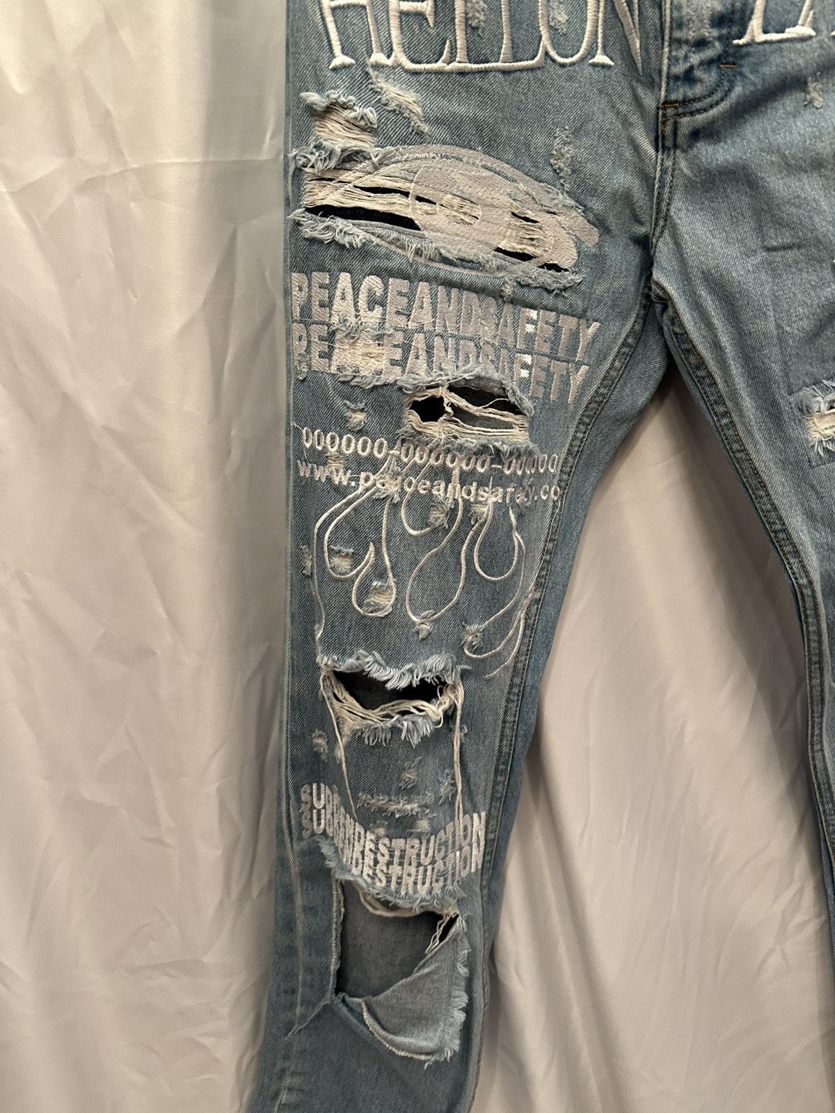 Ev Bravado Ev Bravado Hell on Earth Denim Size US 32 / EU 48 - 3 Thumbnail