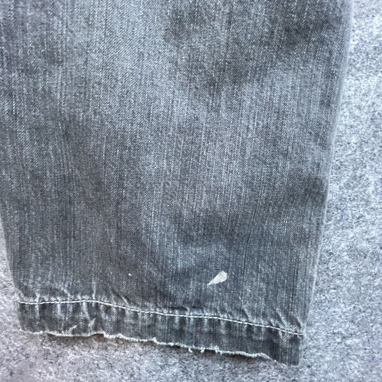 AG Adriano Goldschmied Adriano Goldschmied Jeans Mens 30 The Easton Grey Straight Size US 30 / EU 46 - 8 Thumbnail