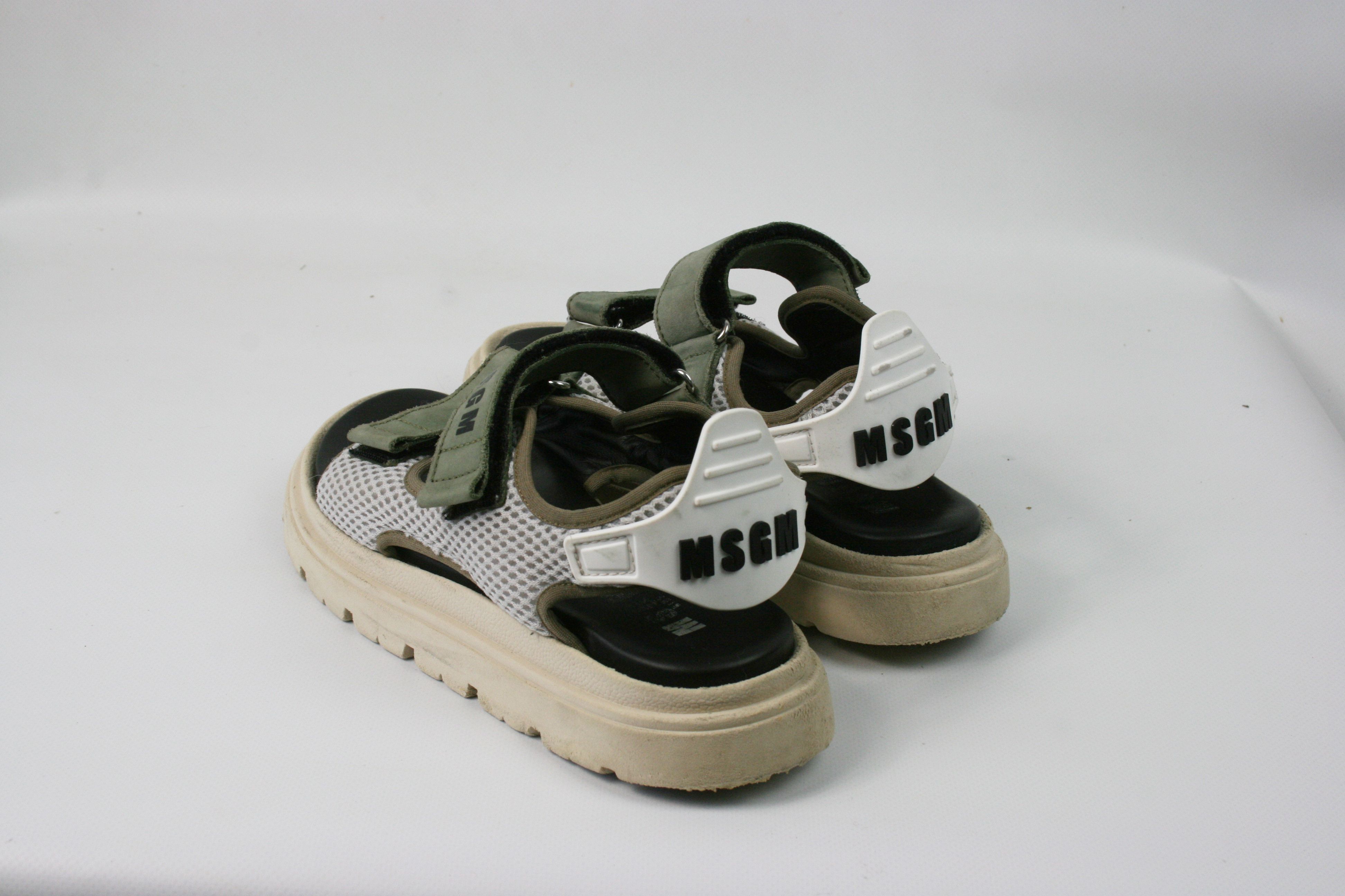 MSGM Kids Logo Sandals Size US 6 / IT 36 - 2 Thumbnail