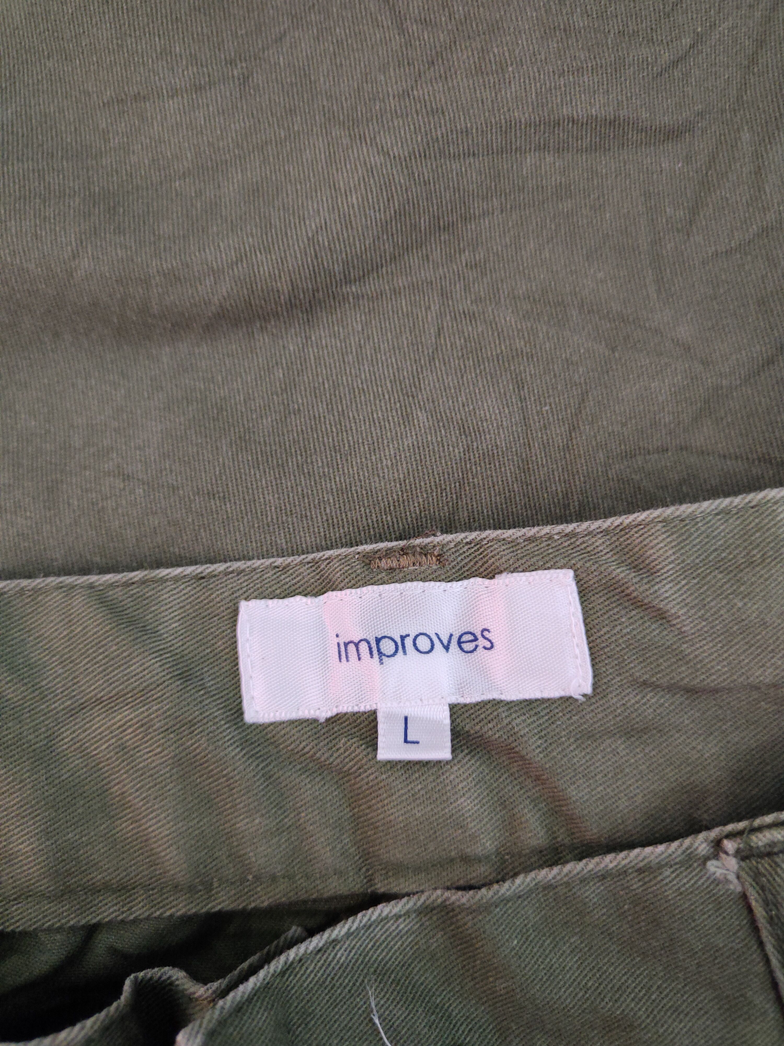 Japanese Brand Improves Army Green Multipocket Tactical Cargo Pants #S1288 Size US 33 - 13 Thumbnail