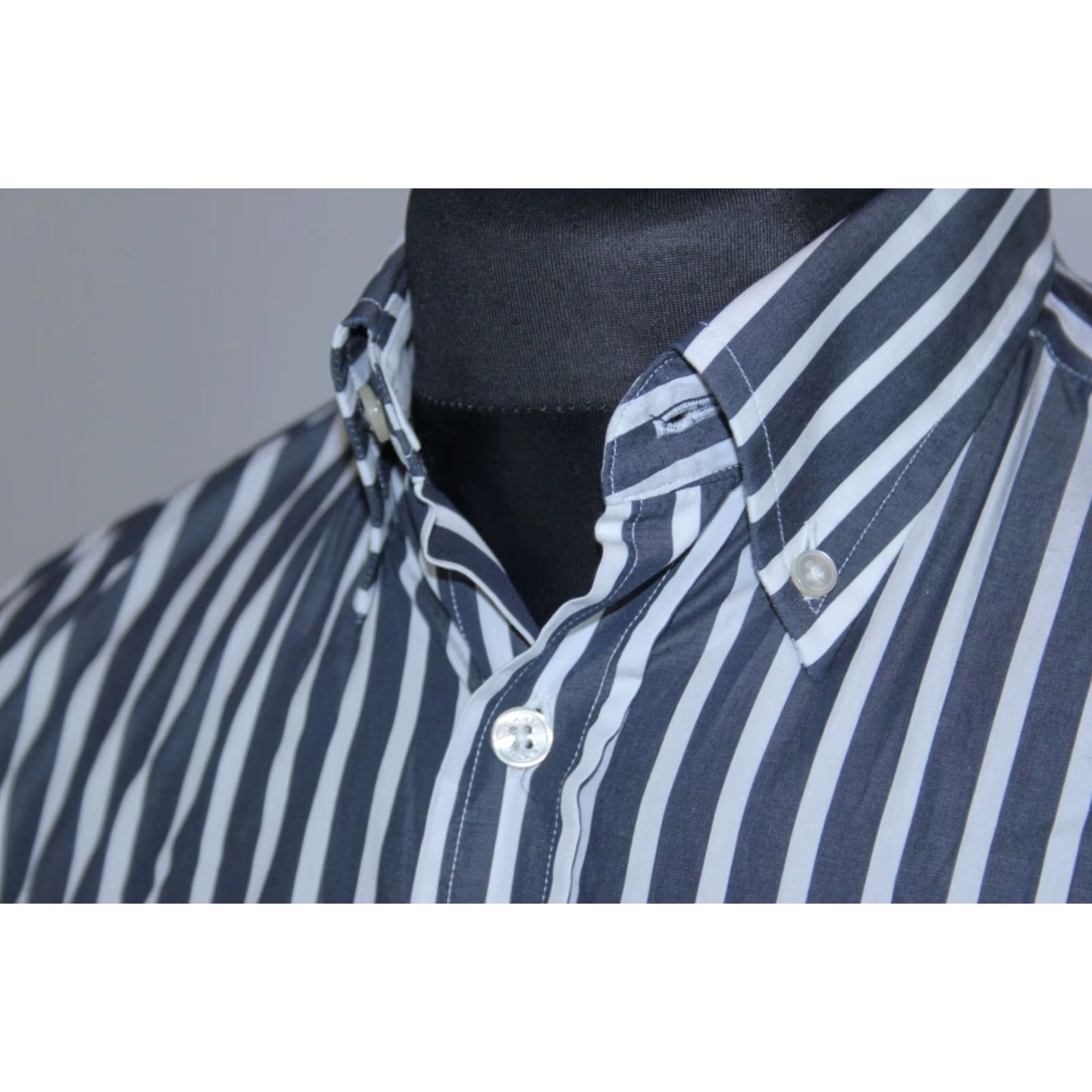 Gant GANT Empire Poplin Shirt Mens S Regular Fit Multicoloured Cotton Long Sleeve Collared Casual Shirts Size US S / EU 44-46 / 1 - 3 Thumbnail