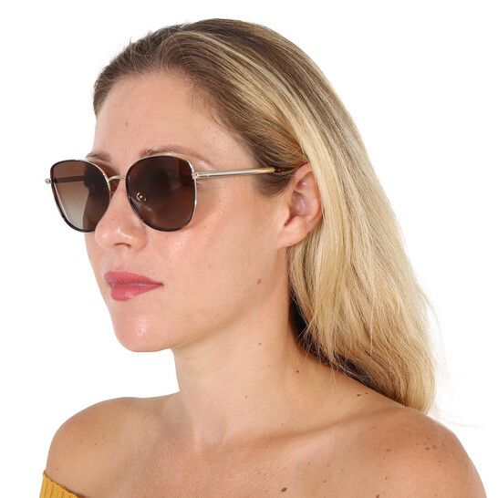 Kate Spade Kate Spade MARYAM/G/S 0AU2 G4 Sunglasses Gold Butterfly Fram Size ONE SIZE - 2 Thumbnail