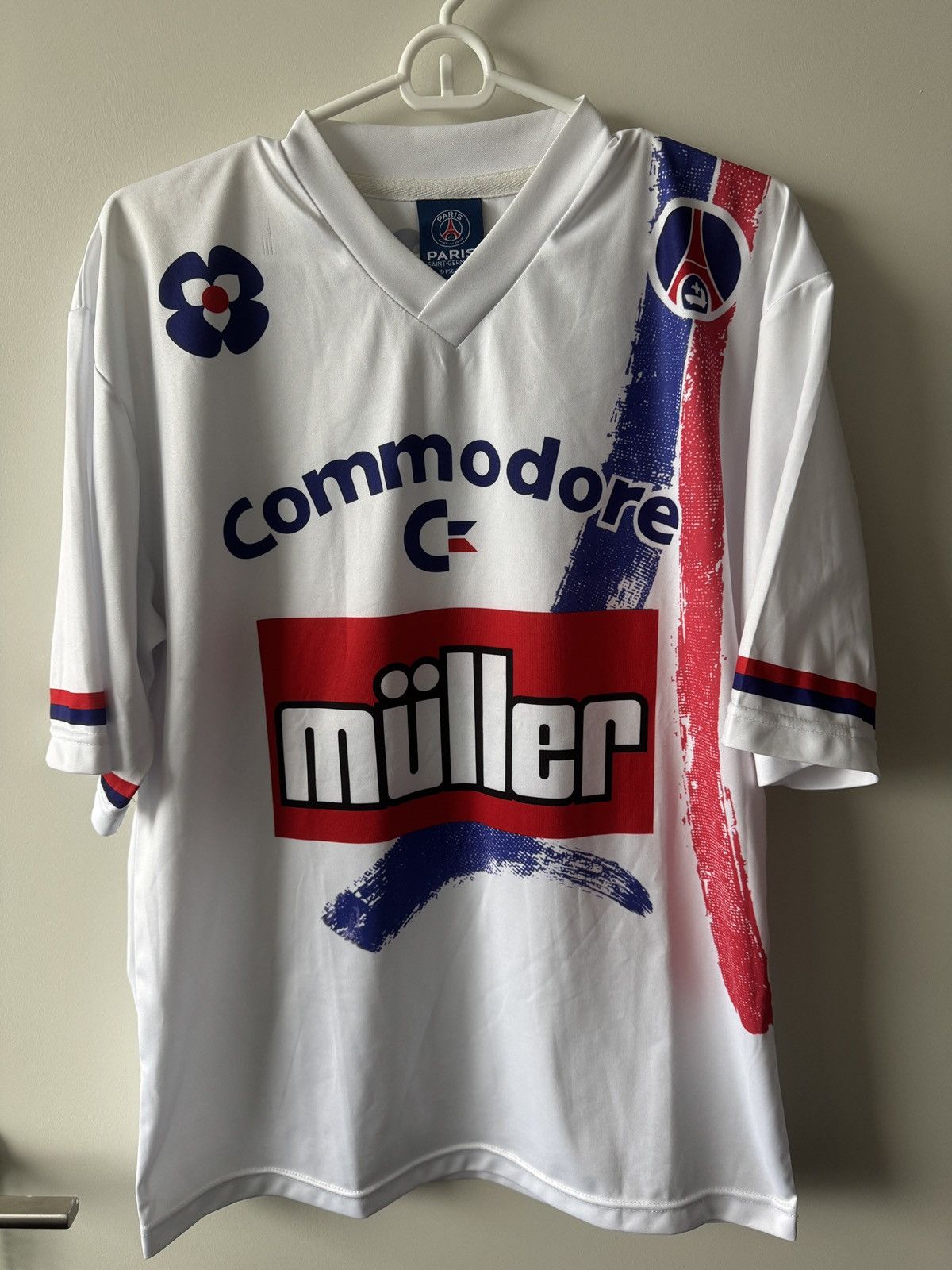 Nike Paris Saint-Germain x Commodore Vintage Jersey Size US M / EU 48-50 / 2 - 1 Thumbnail