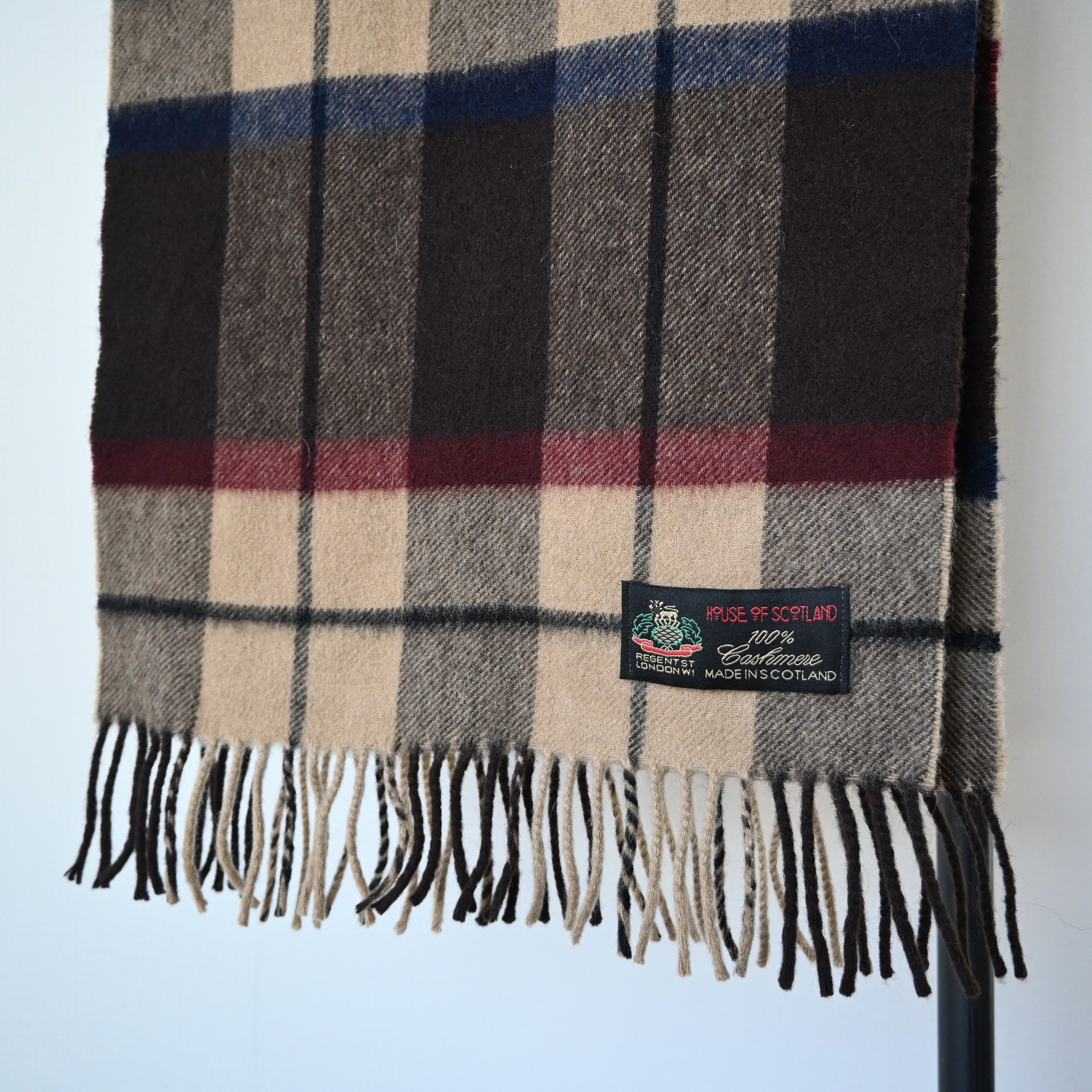 Other HOUSE OF SCOTLAND 100% cashmere scarf, made in Scotland Size ONE SIZE - 8 Thumbnail