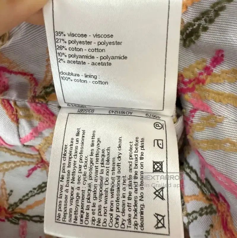 Chanel Chanel Pink Polyester Women's Shorts . Size 23" - 5 Thumbnail