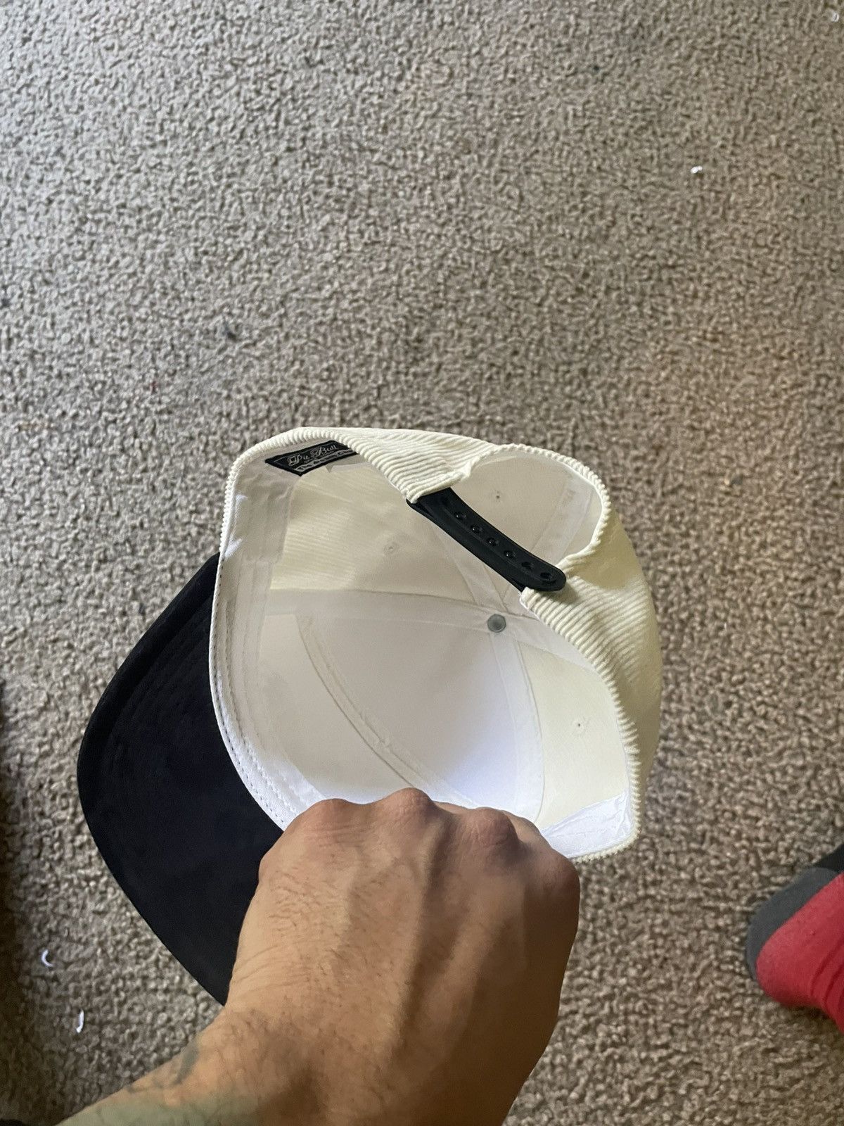 Other Los Angeles dodgers rose white corduroy SnapBack custom made Size ONE SIZE - 4 Thumbnail