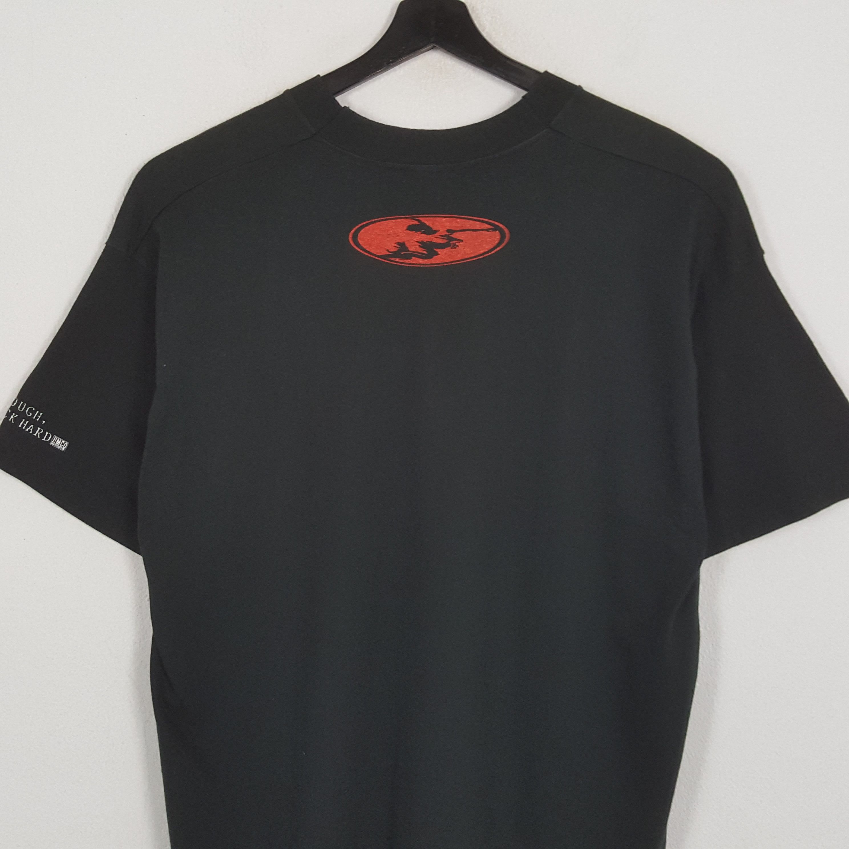 Vintage SKATE TOUGH ROCK HARD Skateboard Style Vintage Tshirt Size US XL / EU 56 / 4 - 2 Thumbnail