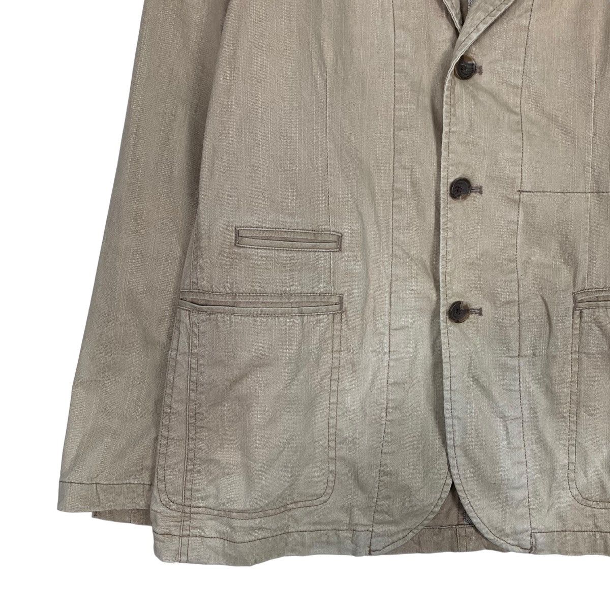 Kansai Yamamoto KANSAI JEANS Sun Burn Casual Jacket #0651-C30 Size US M / EU 48-50 / 2 - 3 Thumbnail