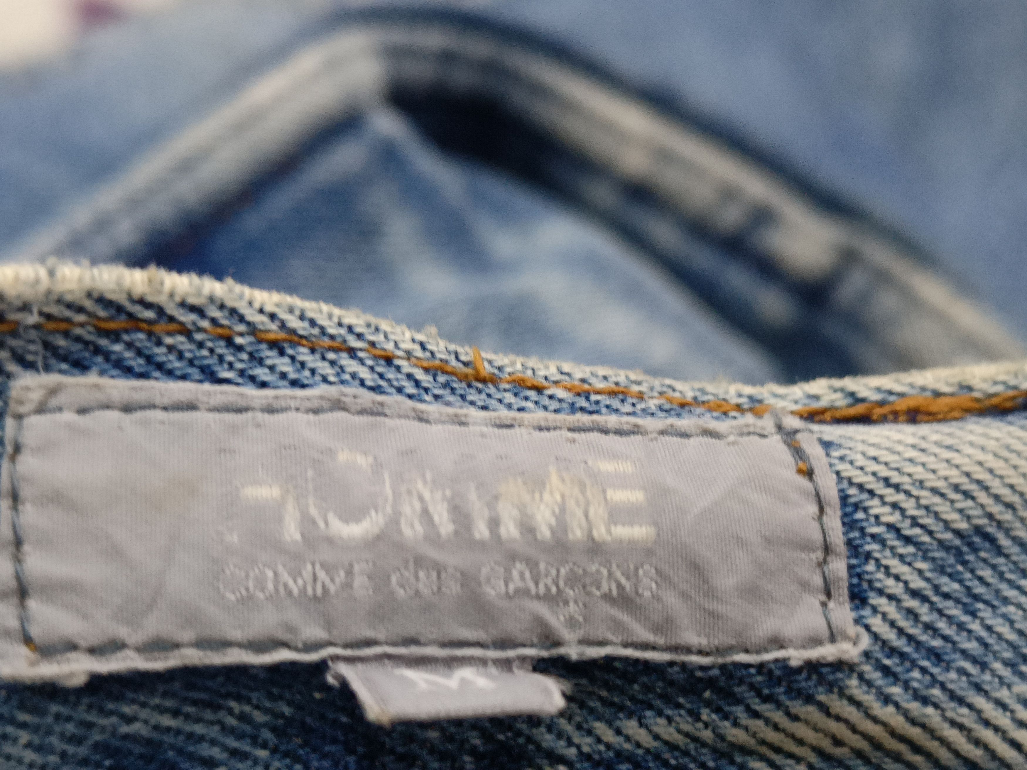 Comme des Garcons Vintage CDG Comme Des Garcons Homme Distressed Jeans Size US 30 / EU 46 - 18 Thumbnail