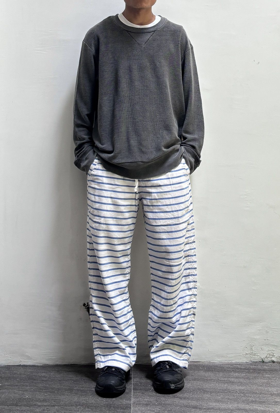 Kapital FREE TAX! Wideleg Striped Easy Pants Size US 30 / EU 46 - 1 Thumbnail