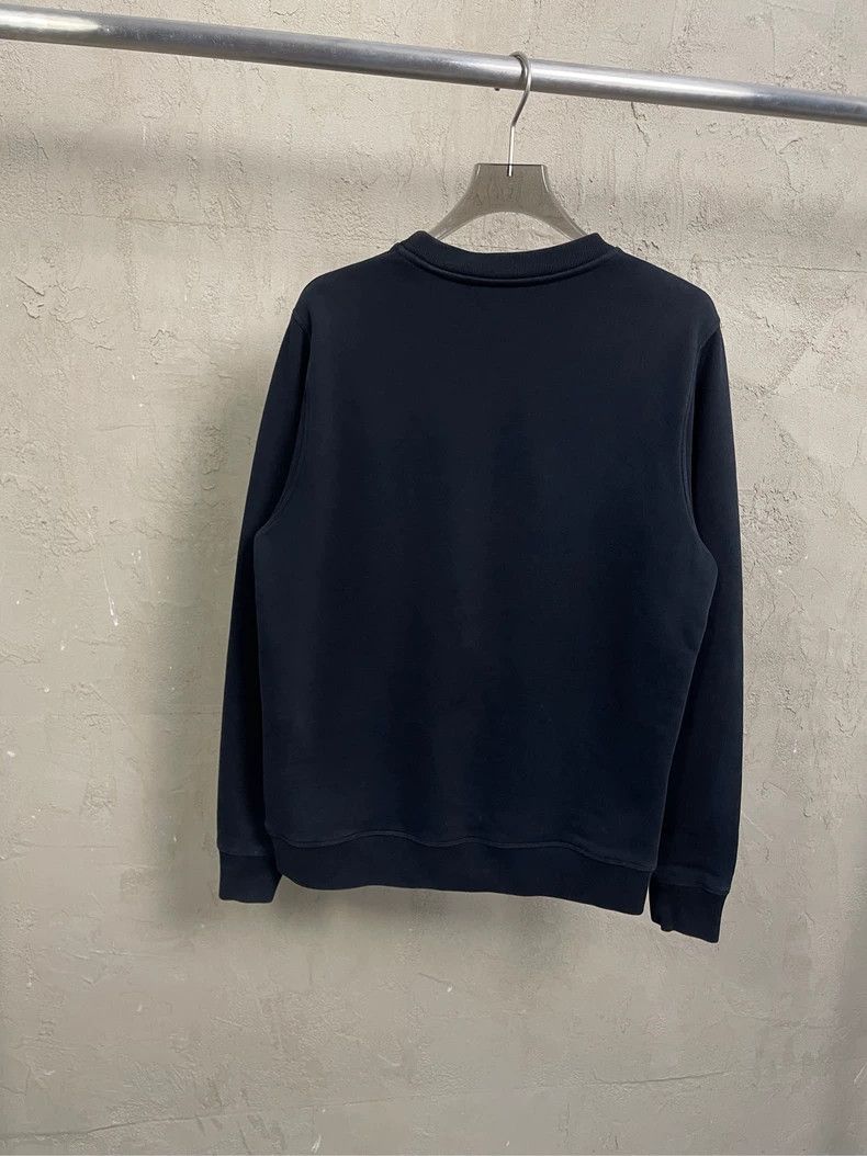 Loewe LOEWE Black embroidered logo round neck hoodie Size S / US 4 / IT 40 - 2 Thumbnail