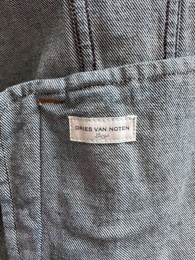Dries Van Noten Dries Van Noten Blue embroidered denim jacket Size US L / EU 52-54 / 3 - 5 Thumbnail