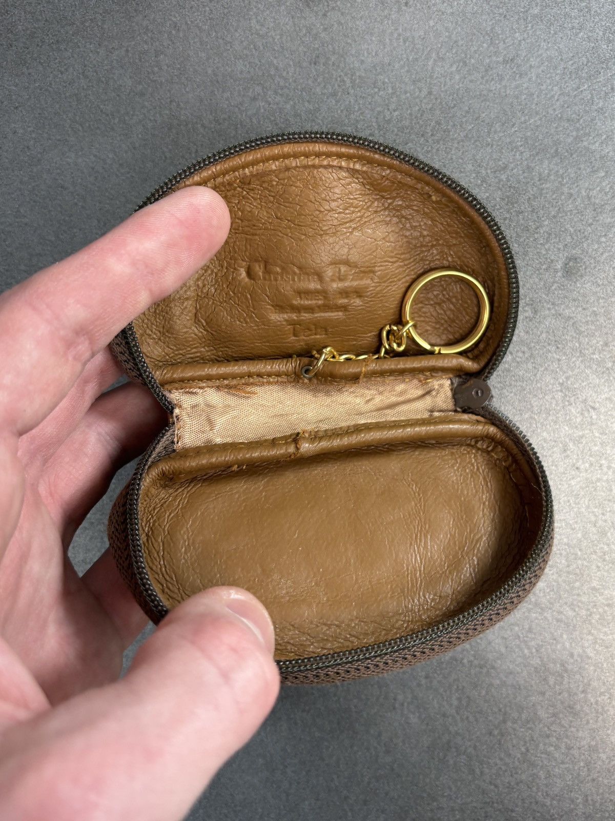 Dior 1970s Christian Dior Trotter Coin Purse Vintage Monogram Key Size ONE SIZE - 15 Thumbnail