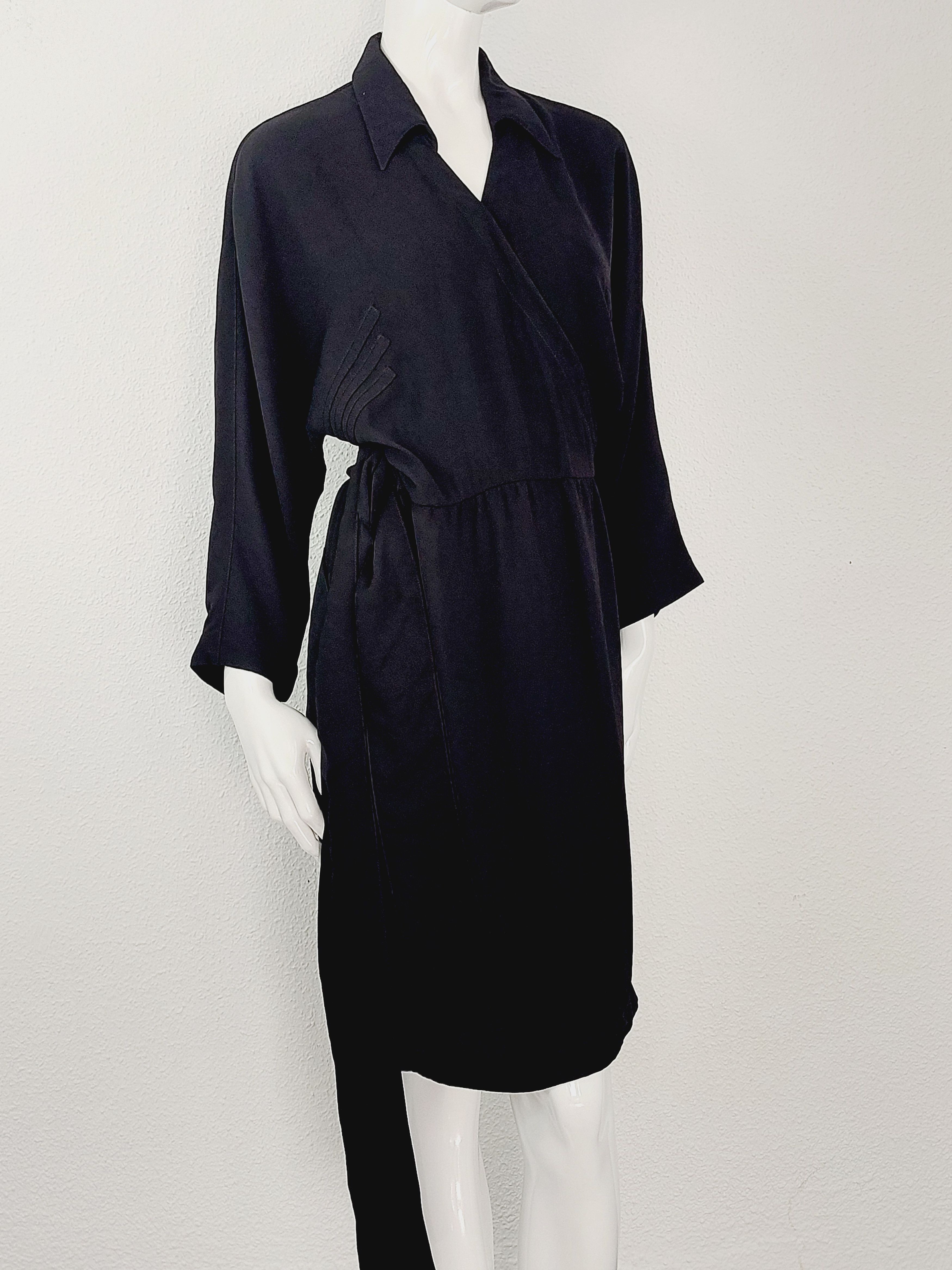 knee length dresses for ladies Baggy Frock Style Midi Dress with Long Sleeves, White / 5X main image 0