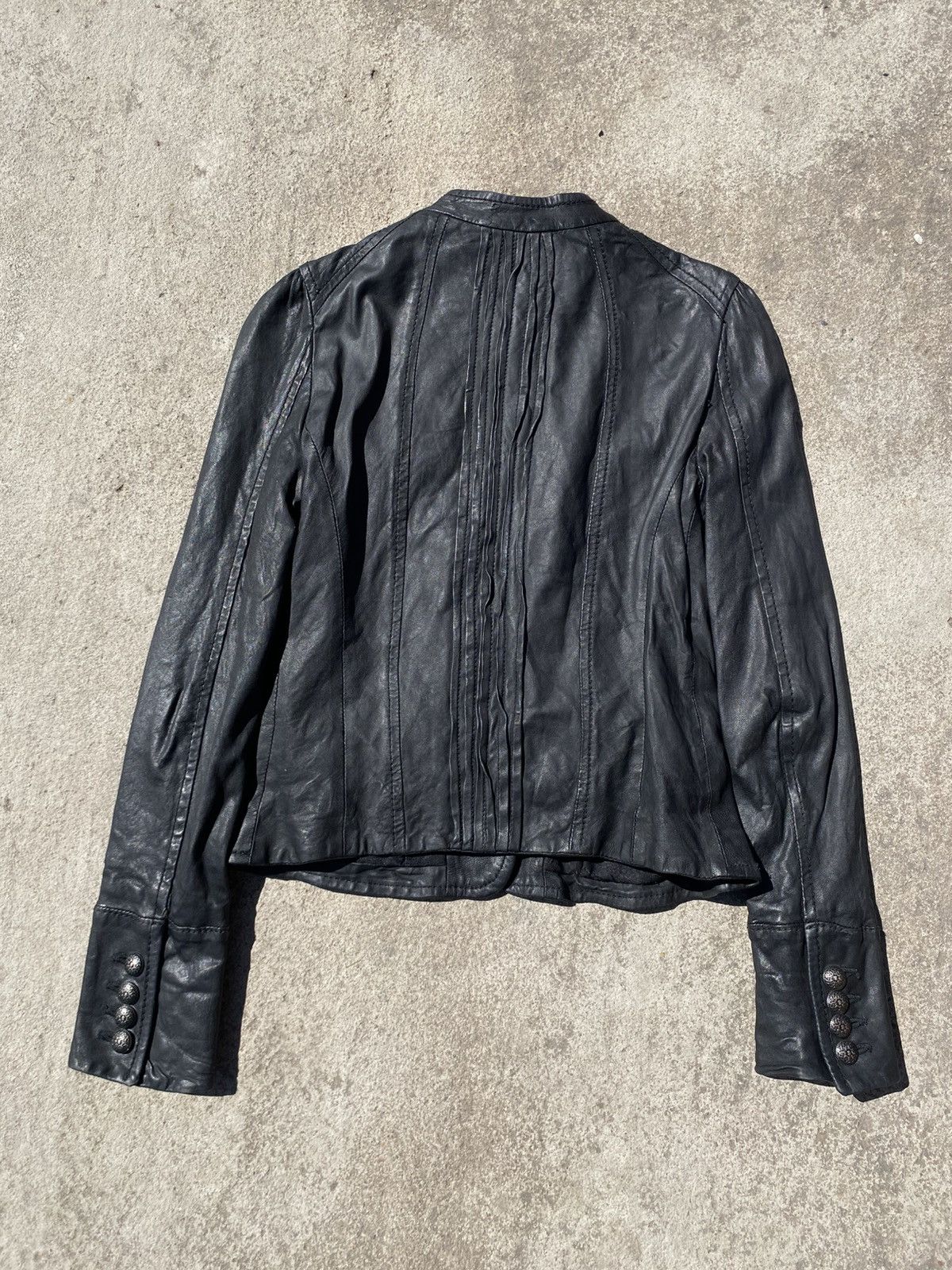 John Galliano John Galliano Vintage Leather Jacket Size M / US 6-8 / IT 42-44 - 3 Thumbnail