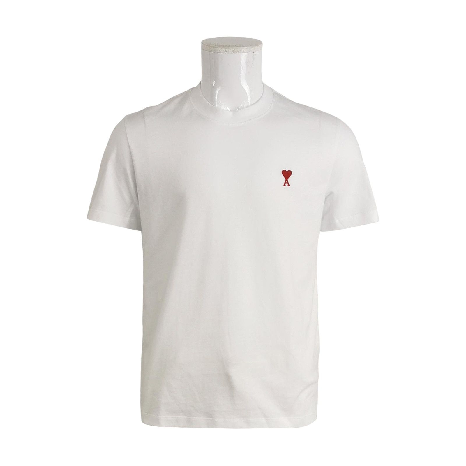 AMI AMI Red Heart Logo T-Shirt Size L Size US L / EU 52-54 / 3 - 1 Thumbnail