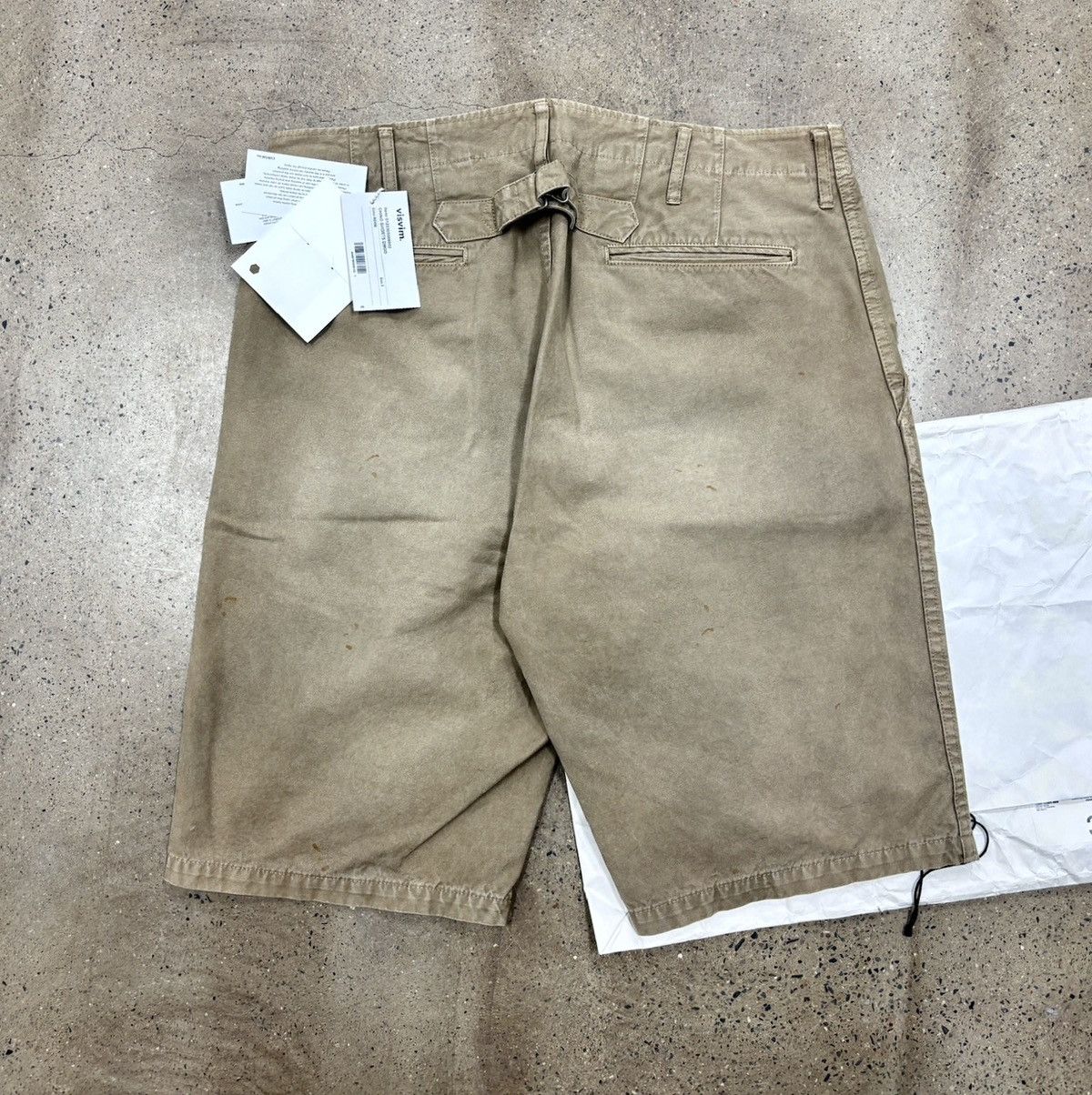 Visvim VISVIM 23ss Chino Shorts DMGD，size3 Size US 34 / EU 50 - 2 Thumbnail