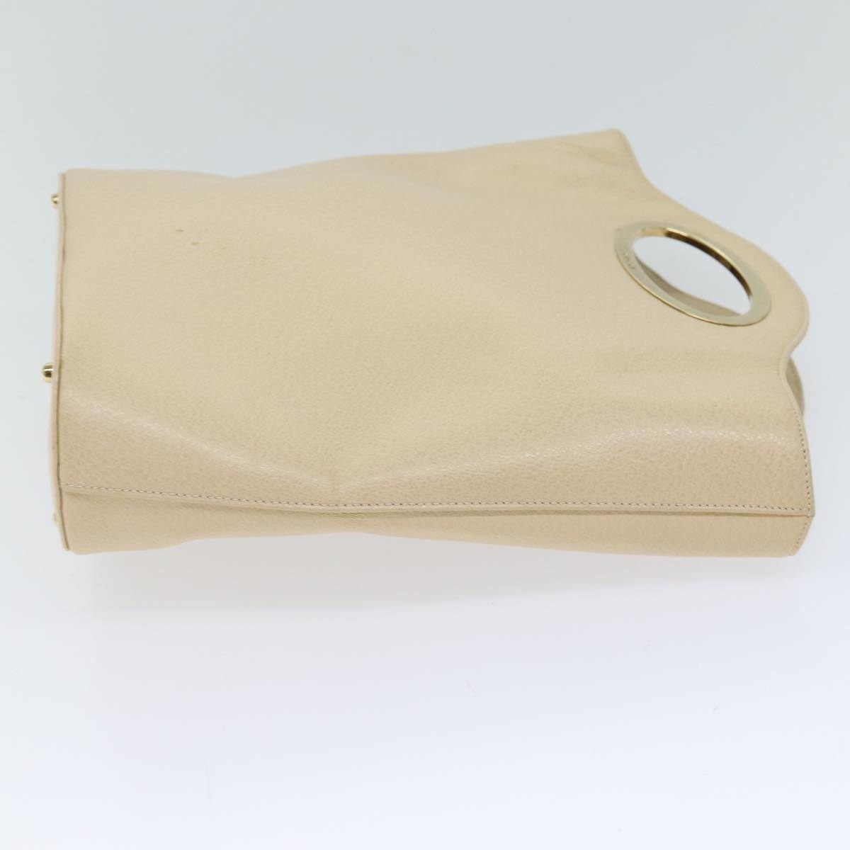 Gucci GUCCI Hand Bag Leather Beige 000 1553 000 1553 Size ONE SIZE - 3 Thumbnail