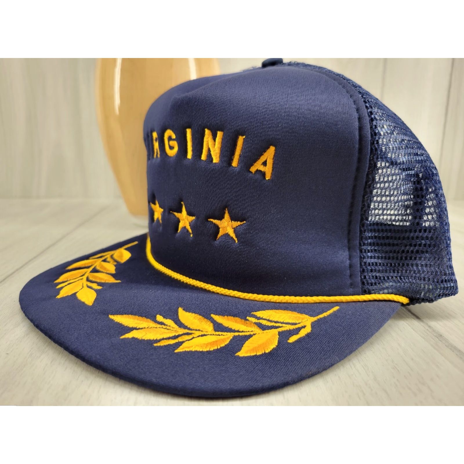 Vintage VINTAGE U.S Navy CRUISER SHIP HAT Snapback Size ONE SIZE - 3 Thumbnail
