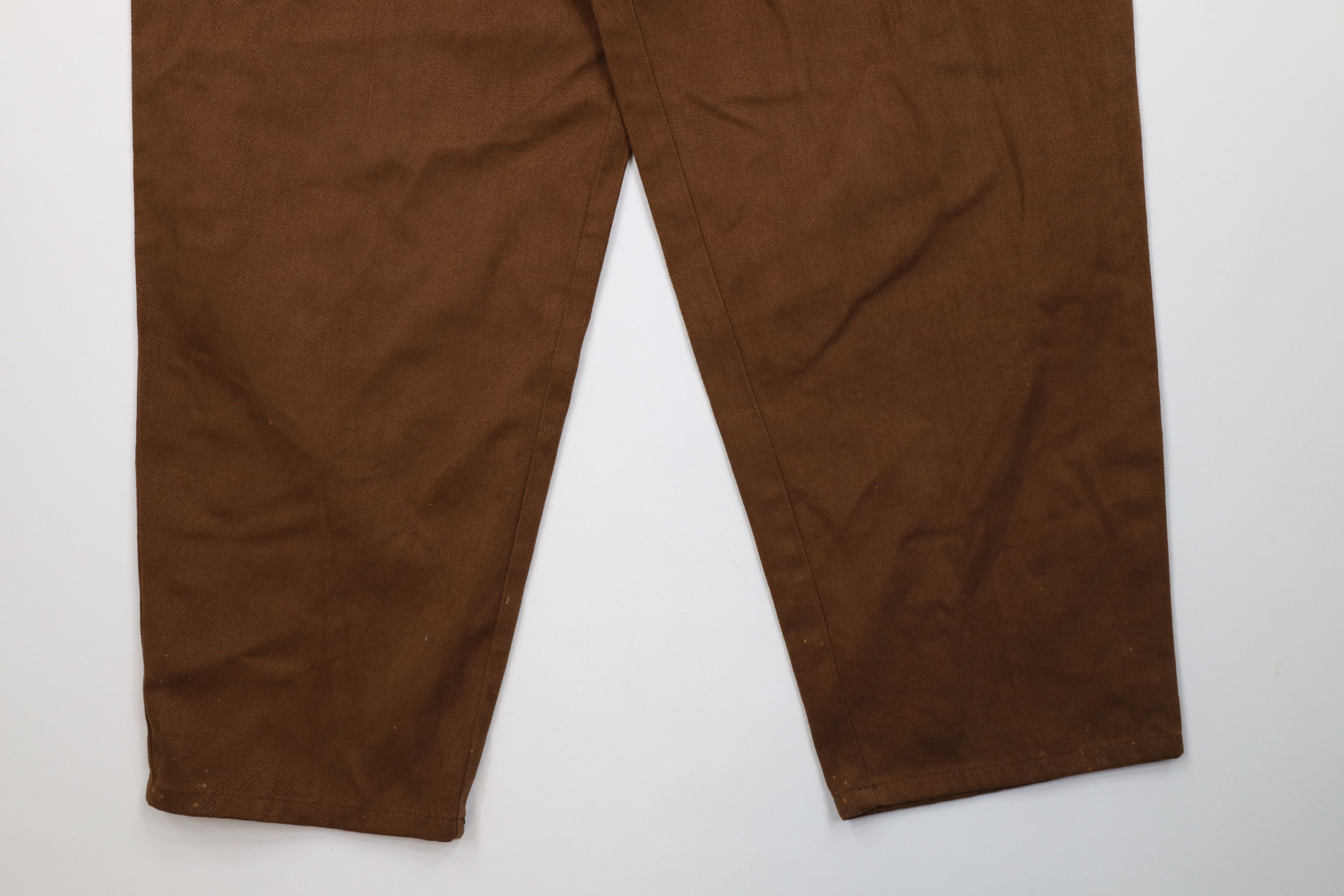 Vintage Deadstock Vintage 90s Streetwear Skateboard Jeans Brown Size US 36 / EU 52 - 4 Thumbnail