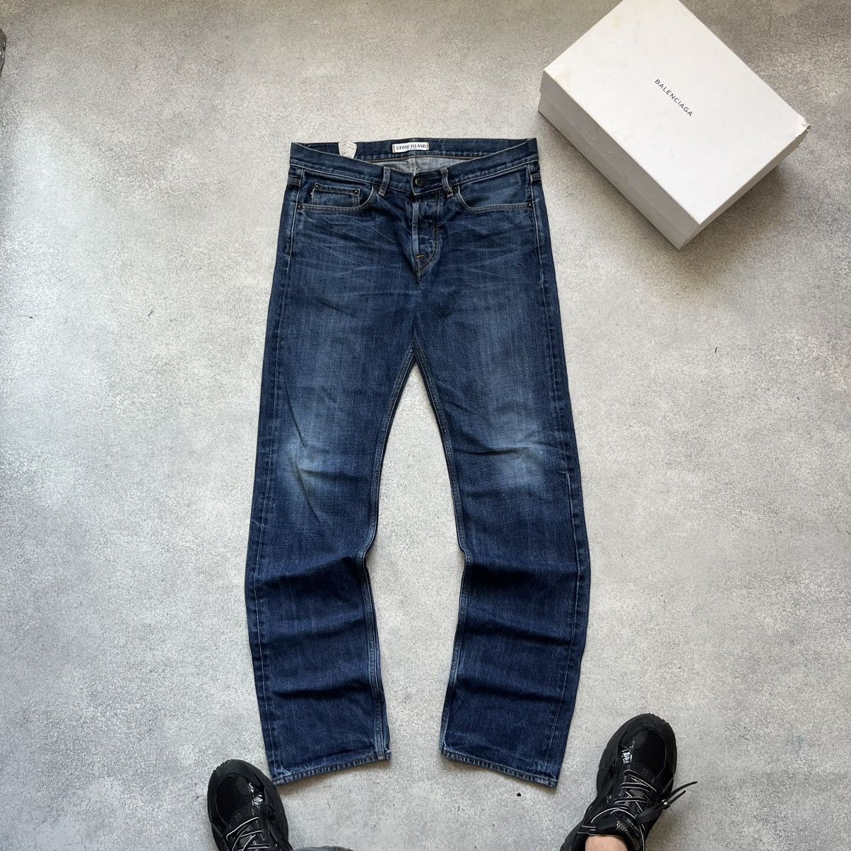 Stone Island STONE ISLAND Jeans Blue Denim Vintage Size US 32 / EU 48 - 7 Thumbnail