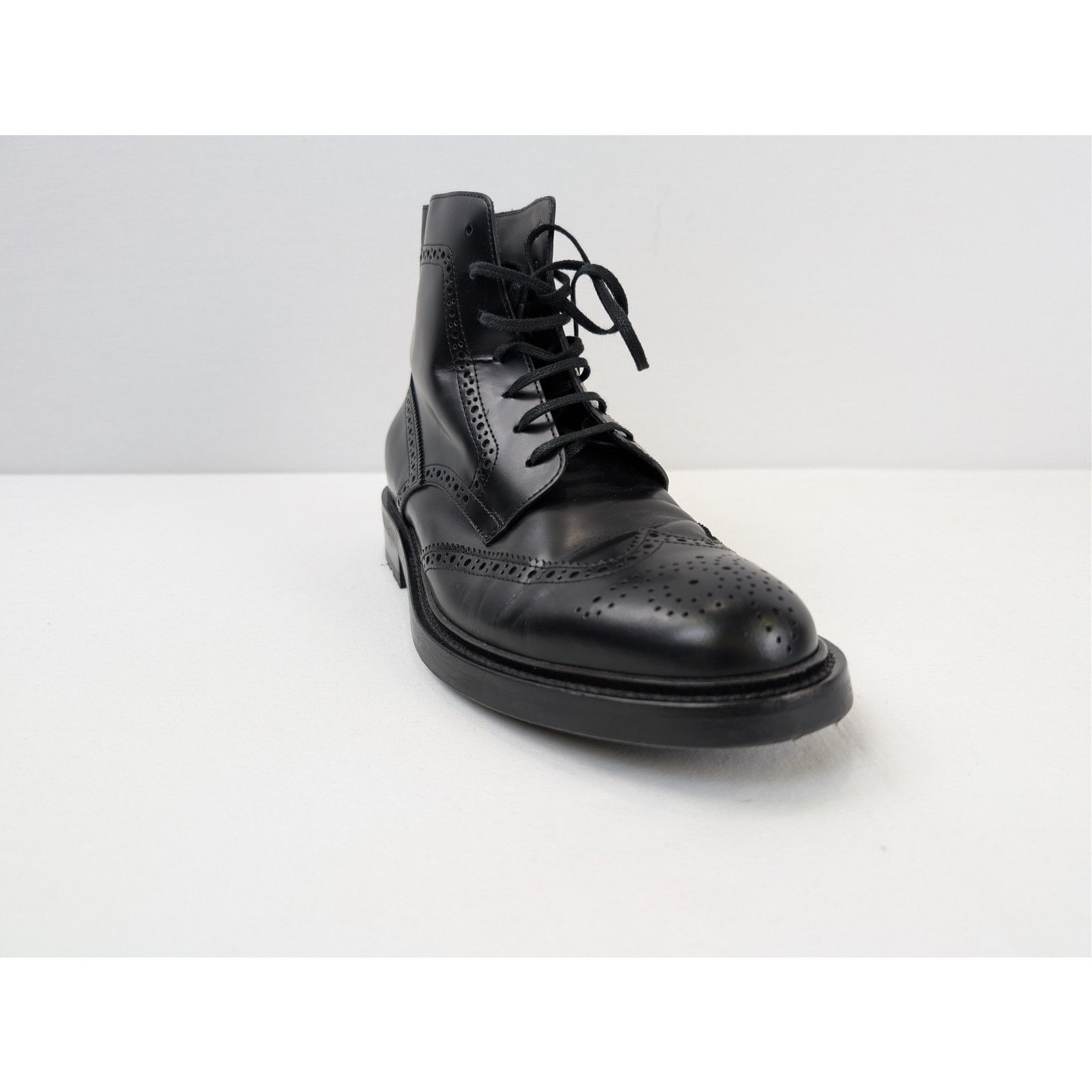 Saint Laurent Paris o1rshd1 CC20 Army 20 Lace-up Boots in black Size US 10 / EU 43 - 2 Thumbnail
