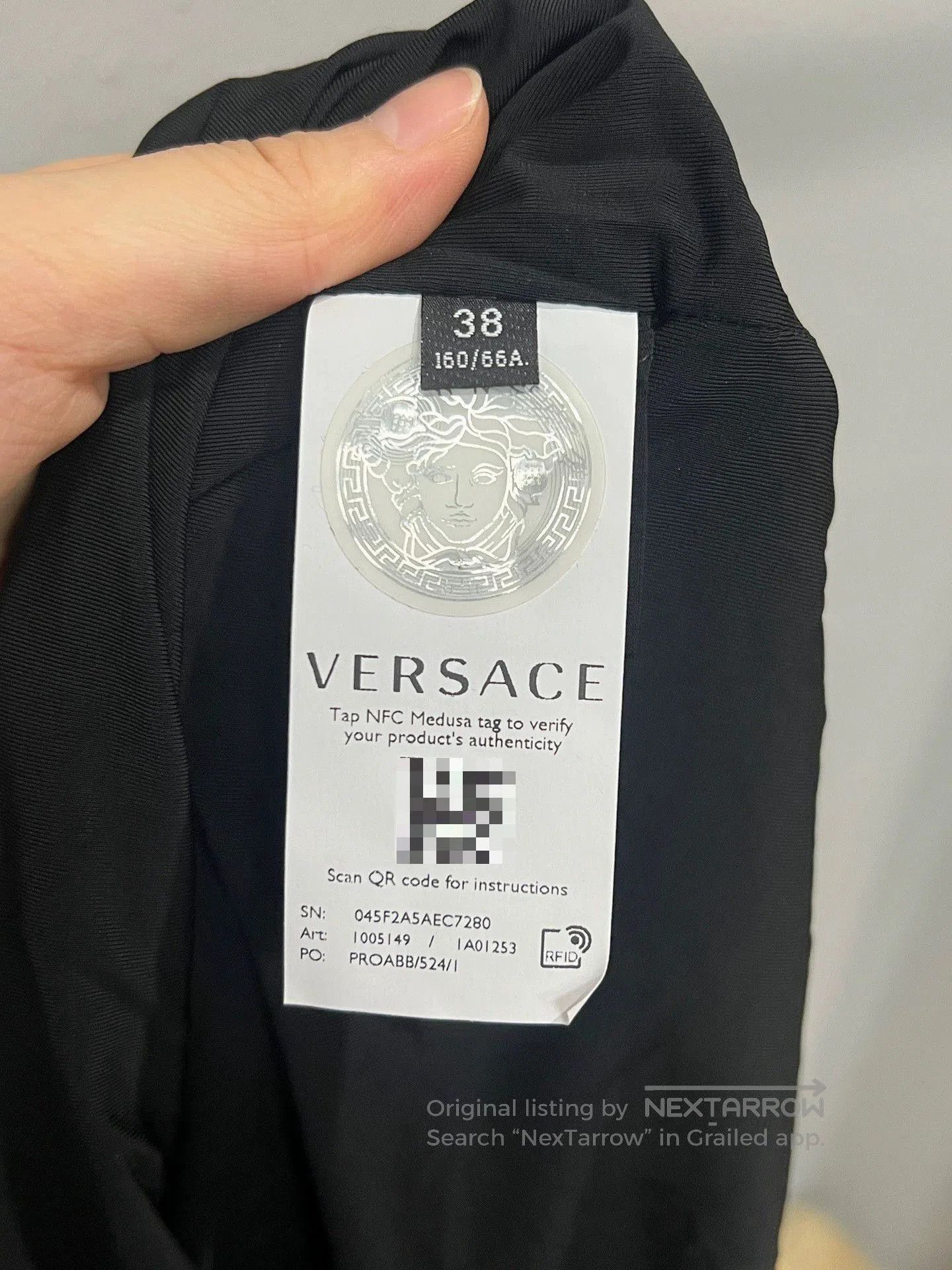 Versace Versace Black Safety Pin Strapless Dress. Size S / US 4 / IT 40 - 5 Thumbnail