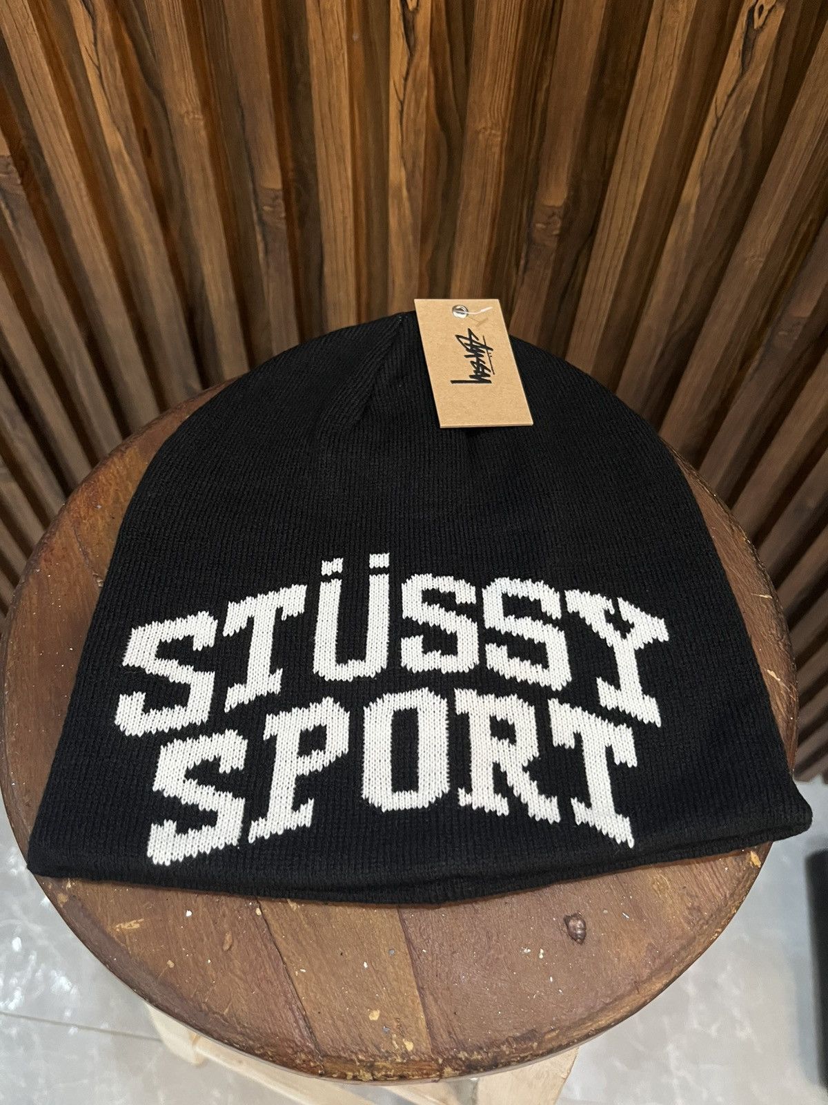 Stussy Stussy Sport Jacquard Skullcap Beanie Hat Size ONE SIZE - 1 Thumbnail
